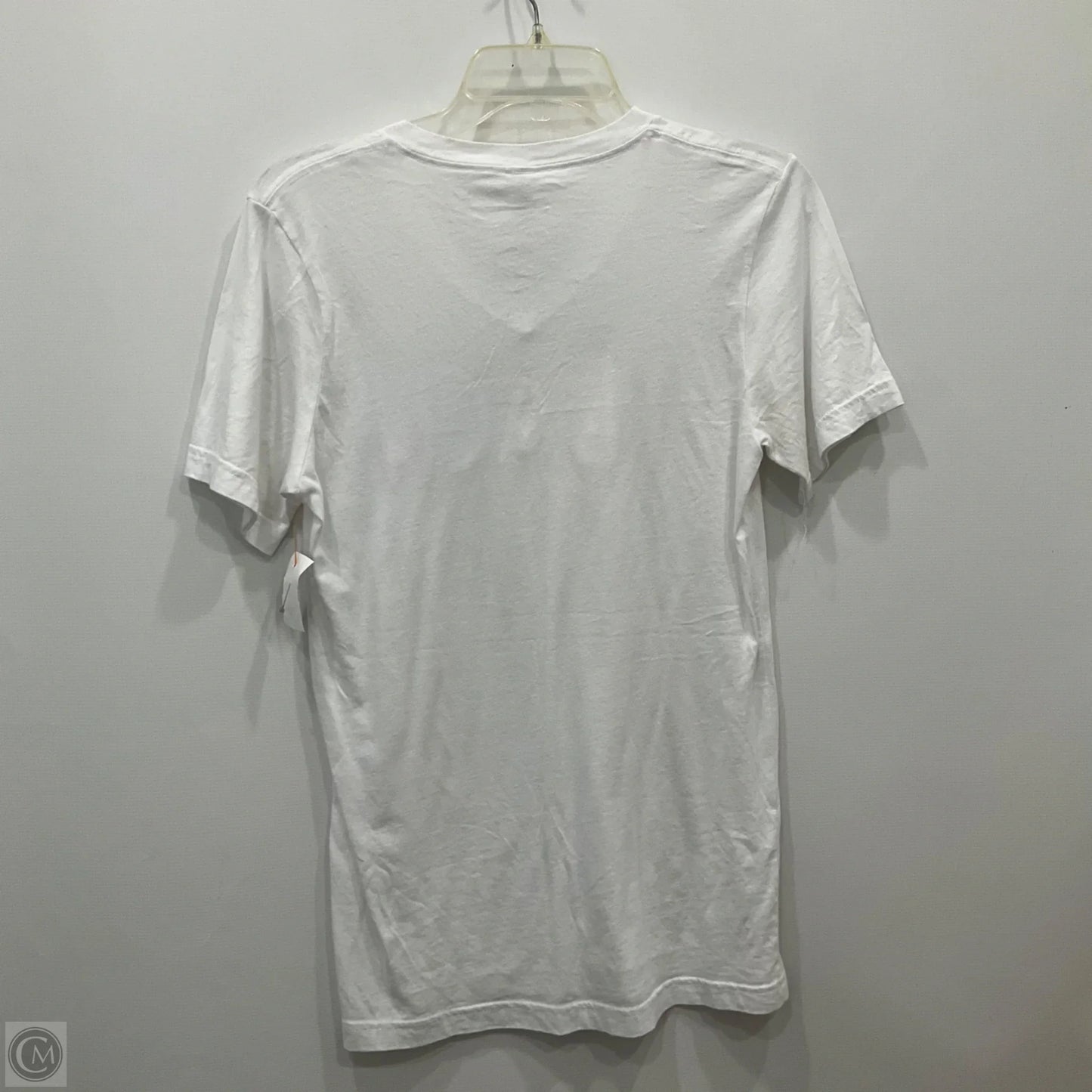 Top Short Sleeve By Bella + Canvas In White, Size: S