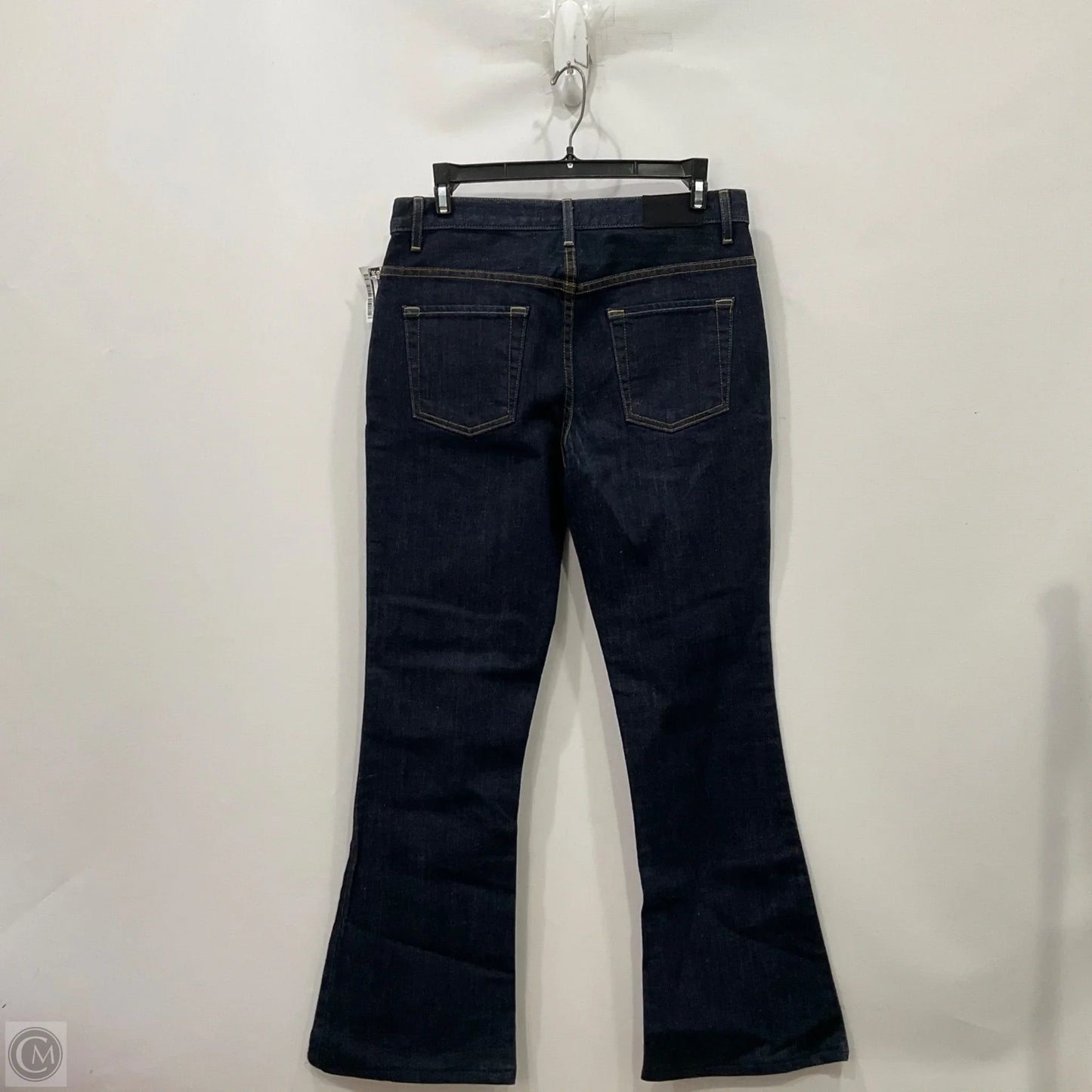Jeans Cropped By Theory In Blue Denim, Size: 6