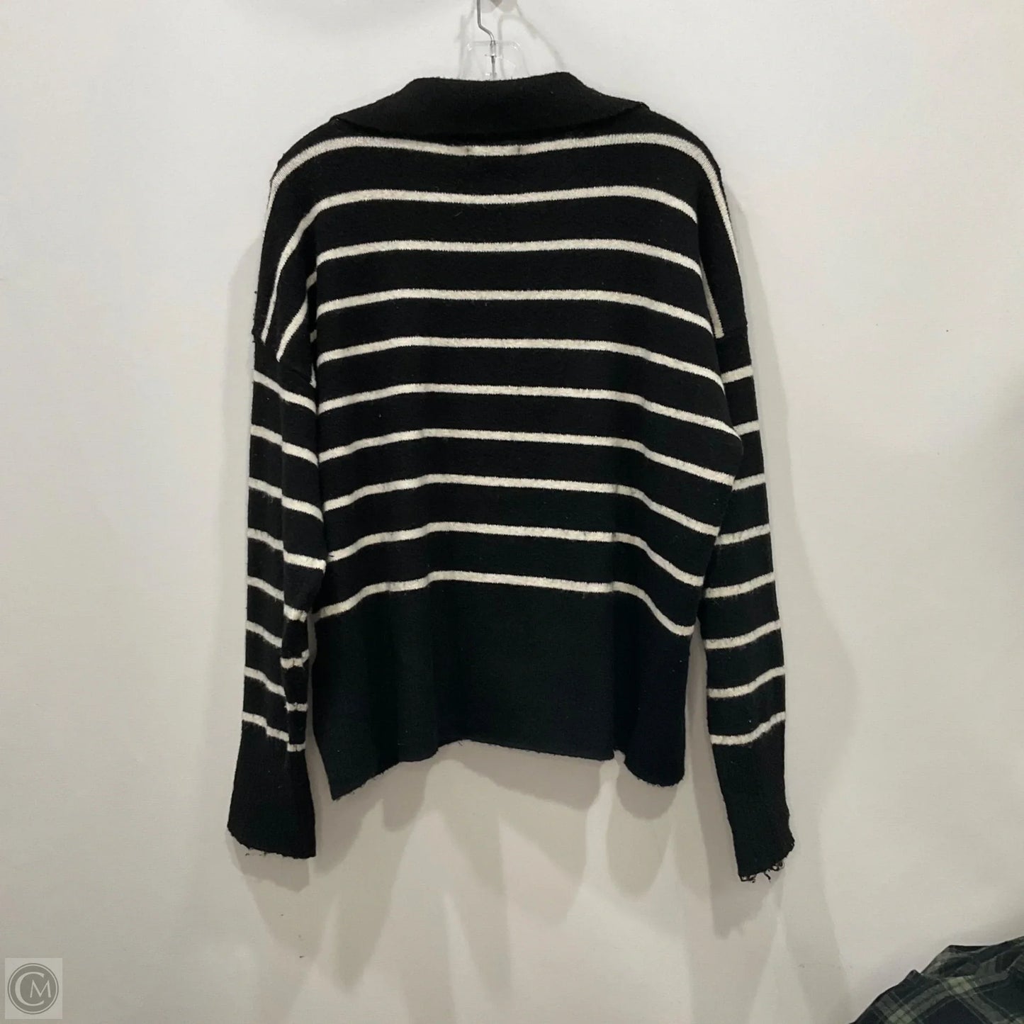 Top Long Sleeve By Simply Vera In Black, Size: Xl