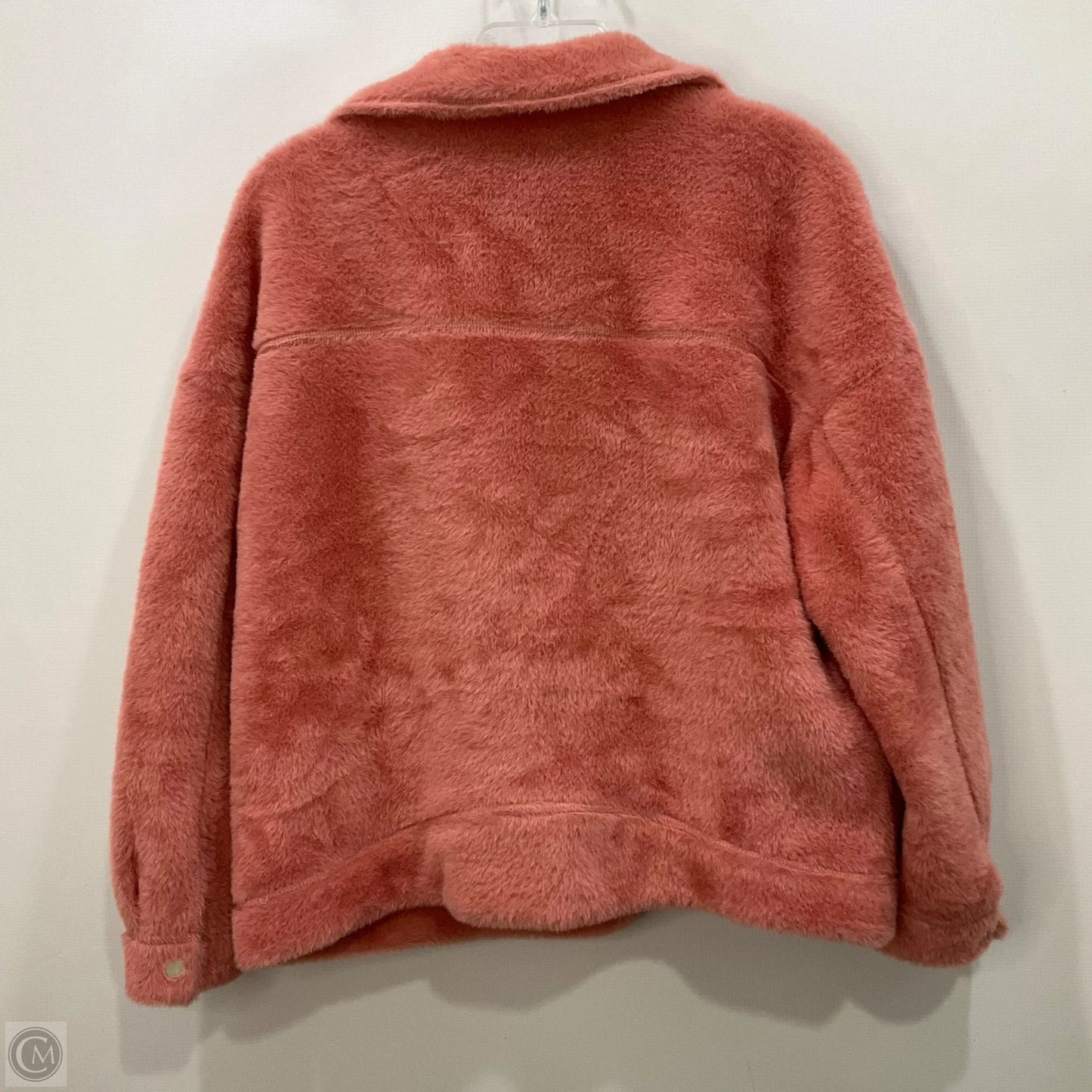 Jacket Faux Fur & Sherpa By Cma In Pink, Size: S