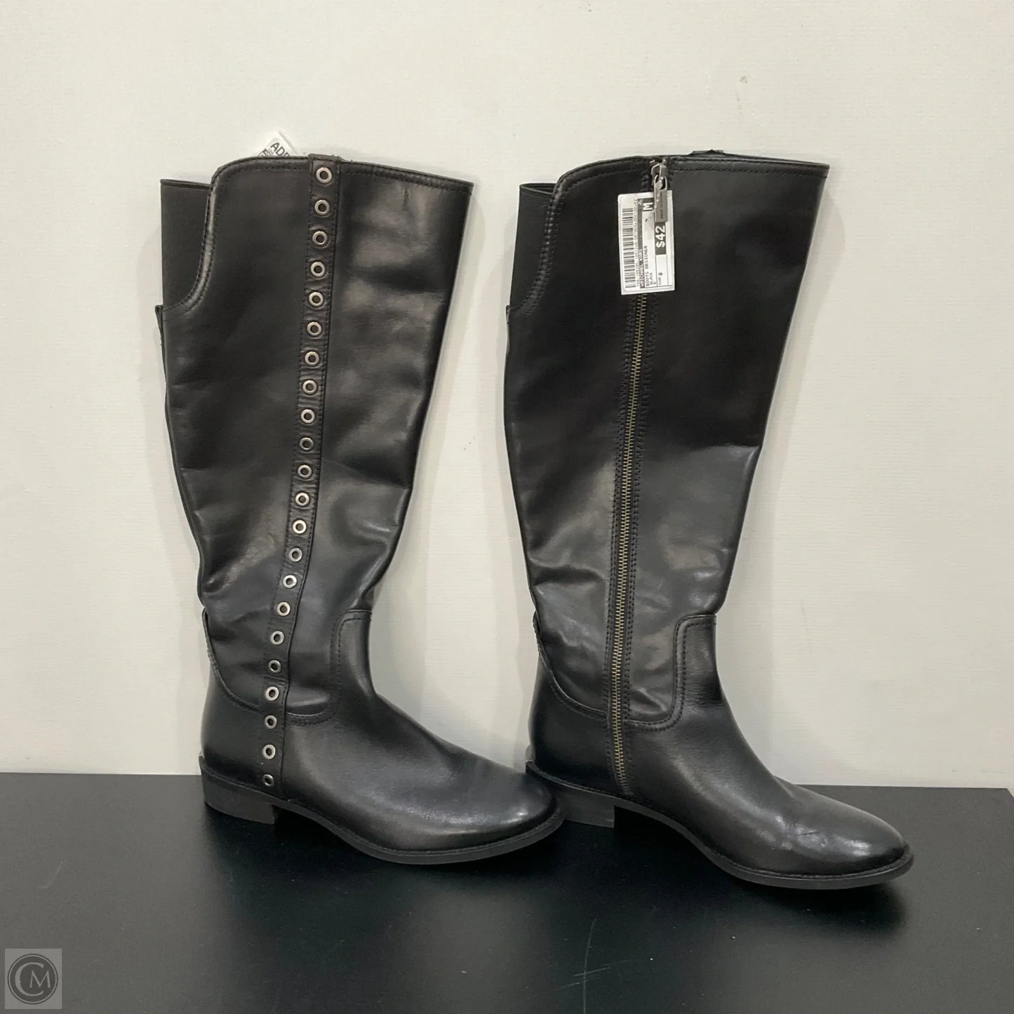 Boots Designer By Michael Kors In Black, Size: 8