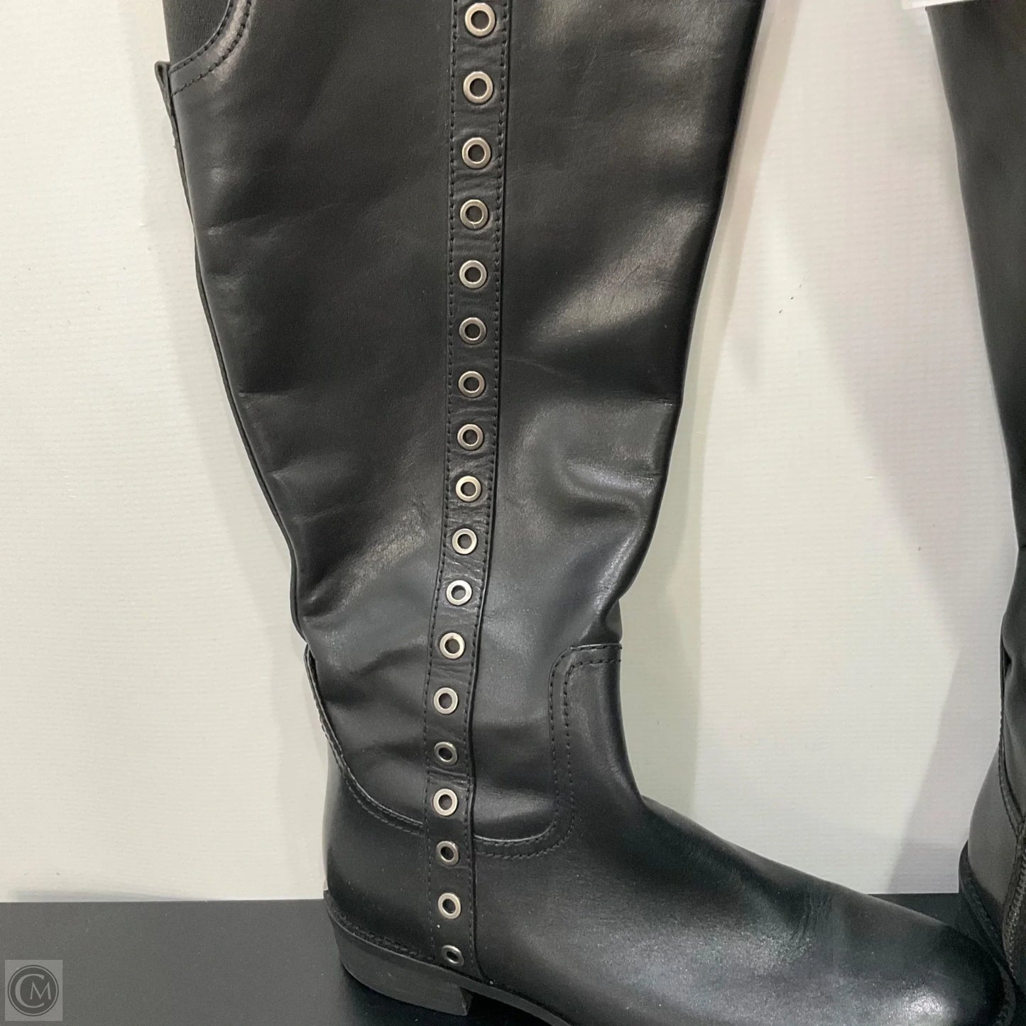 Boots Designer By Michael Kors In Black, Size: 8