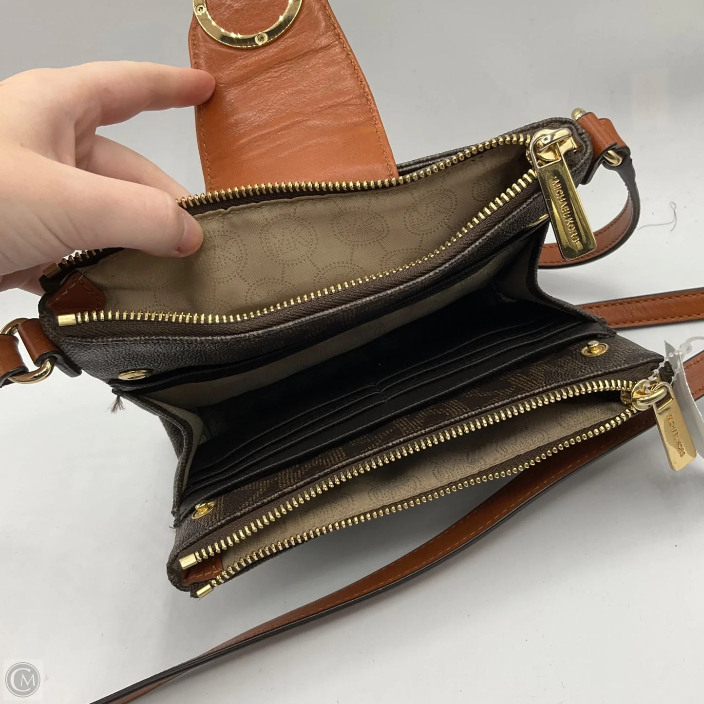 Crossbody Designer By Michael Kors, Size: Small