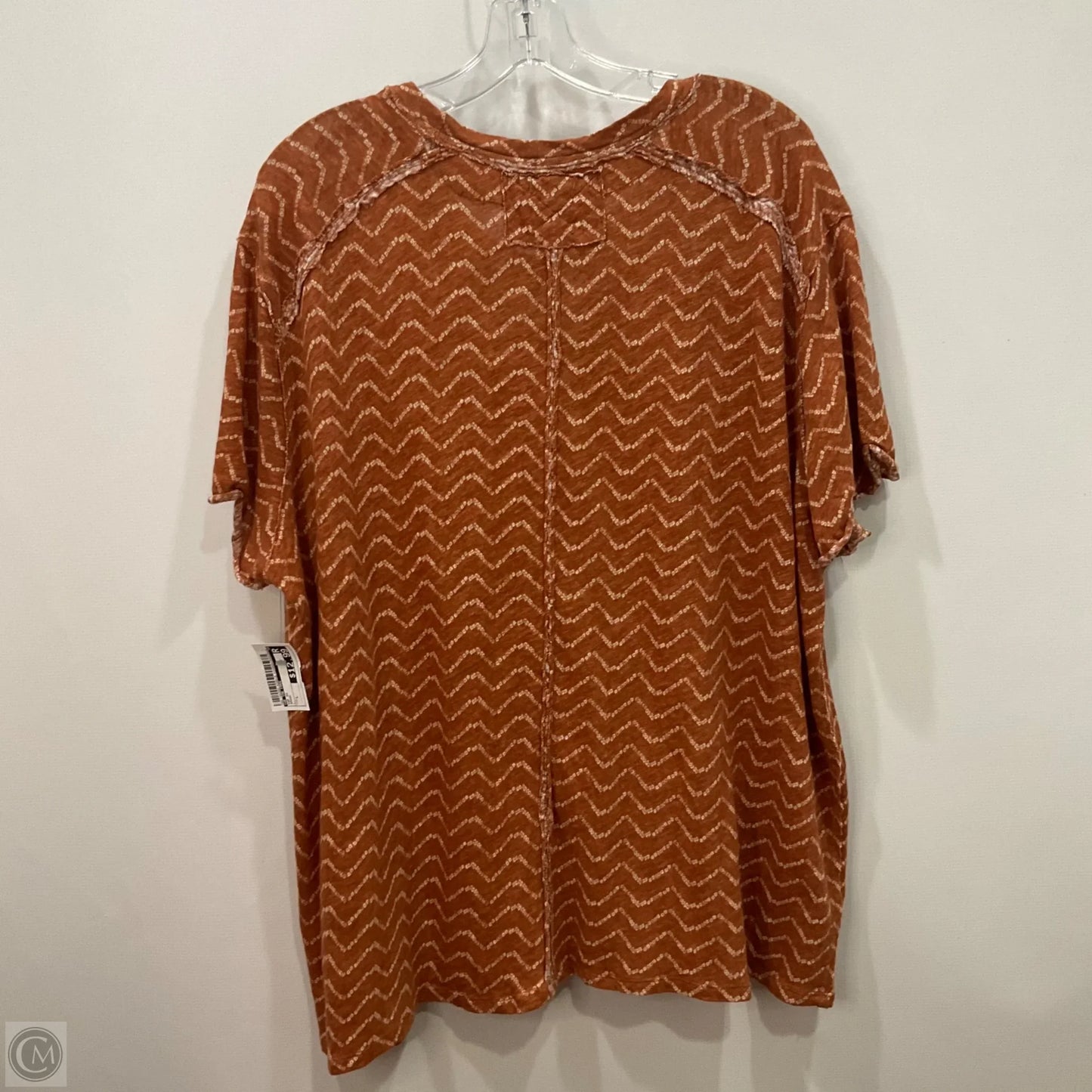 Top Short Sleeve By We The Free In Brown, Size: L