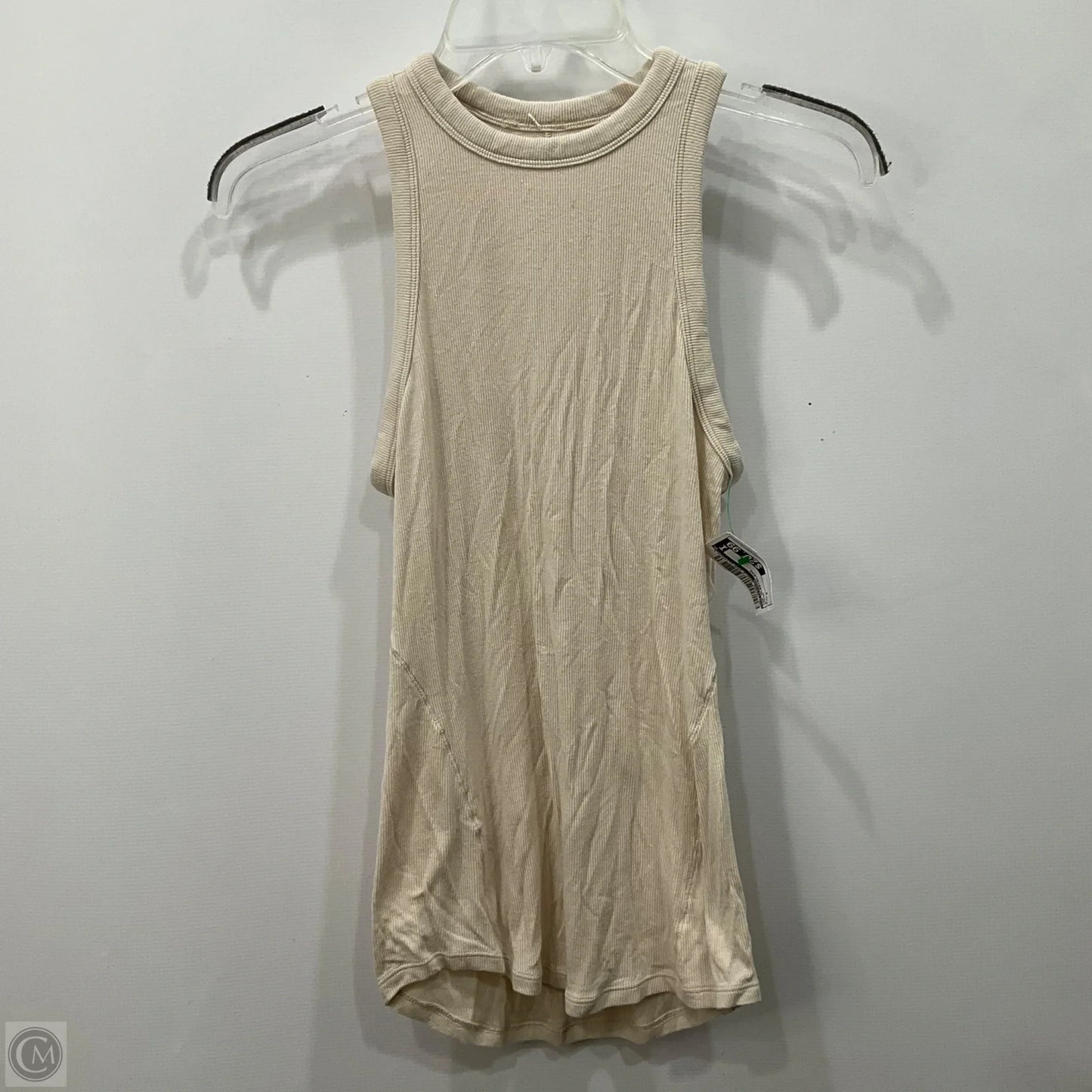 Top Sleeveless By Lululemon In Cream, Size: 4