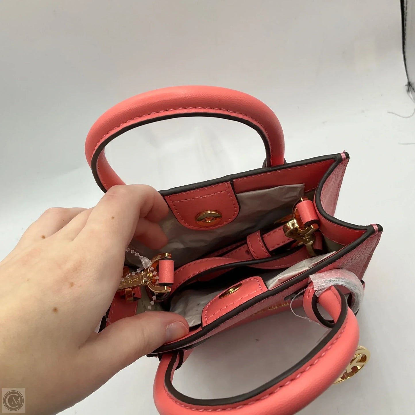 Handbag Designer By Michael Kors, Size: Small