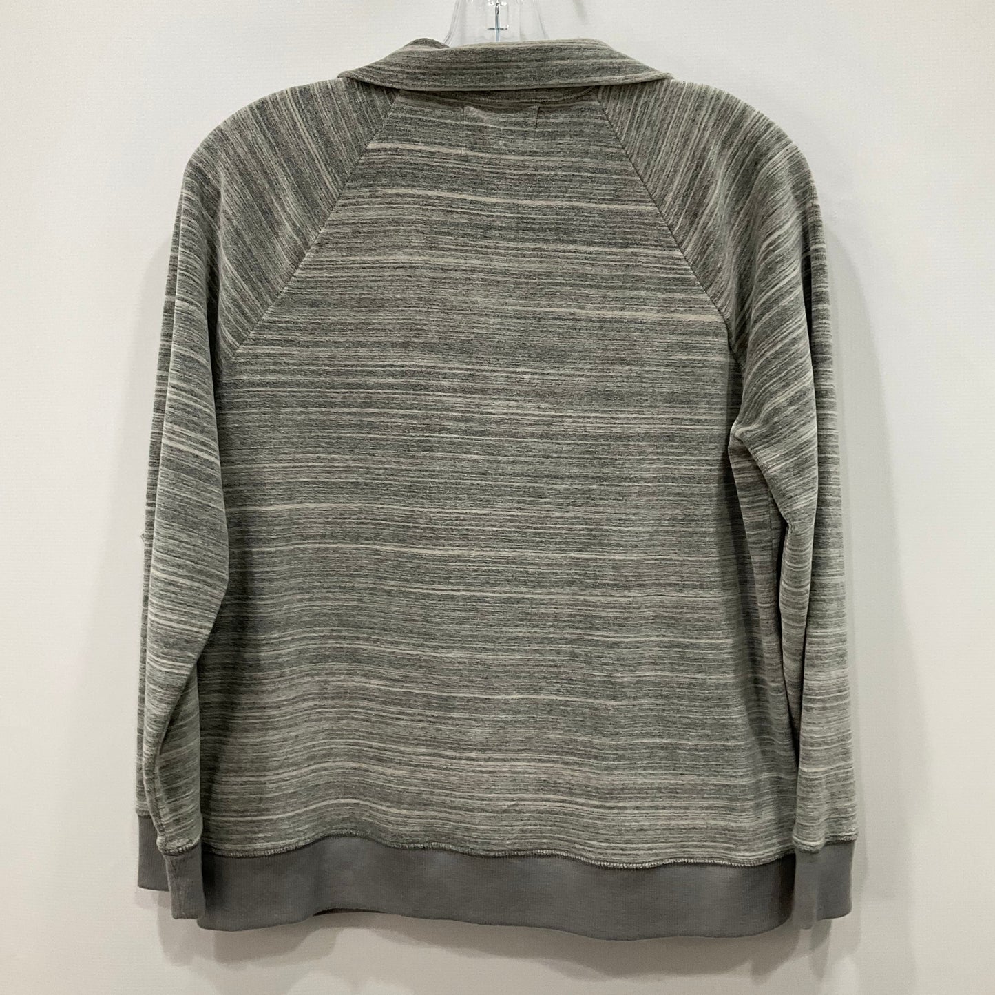 Top Long Sleeve By Madewell In Grey, Size: S