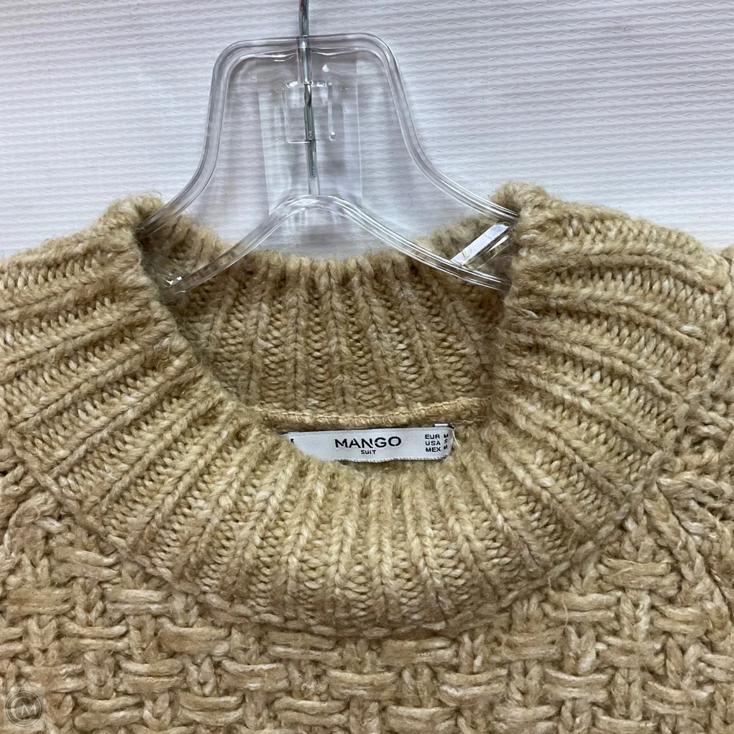 Sweater By Mango In Tan, Size: S