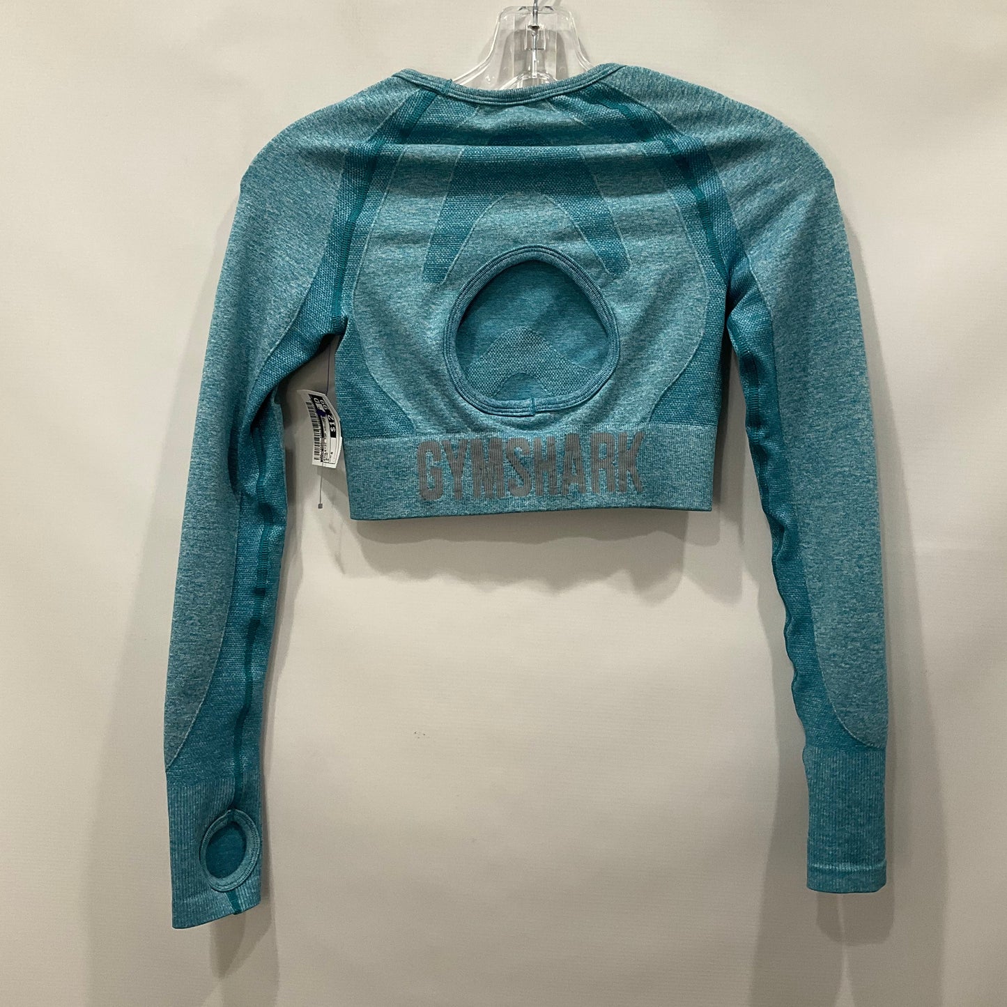 Athletic Top Long Sleeve Crewneck By Gym Shark Size: S