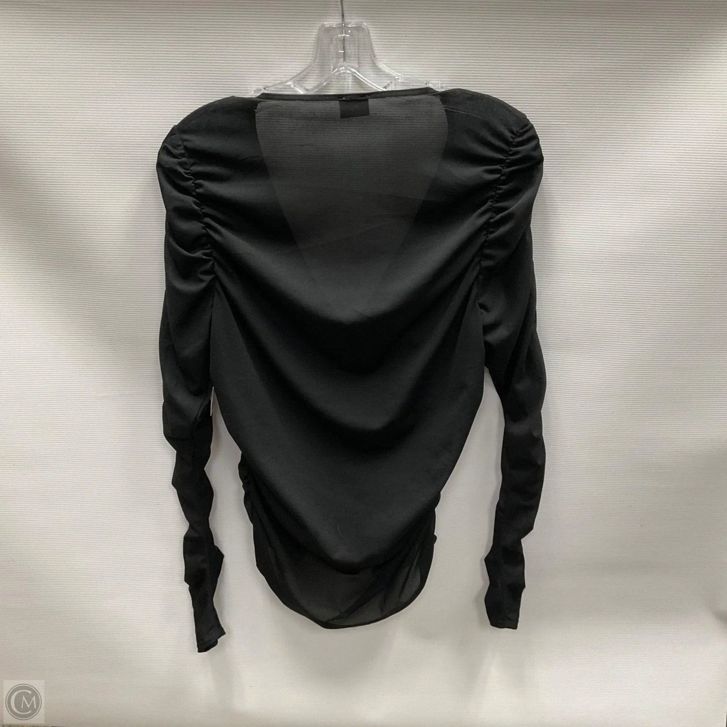 Top Long Sleeve By Abercrombie And Fitch In Black, Size: L