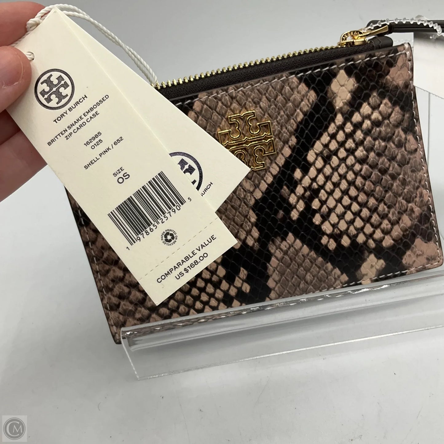 Coin Purse Designer By Tory Burch, Size: Small