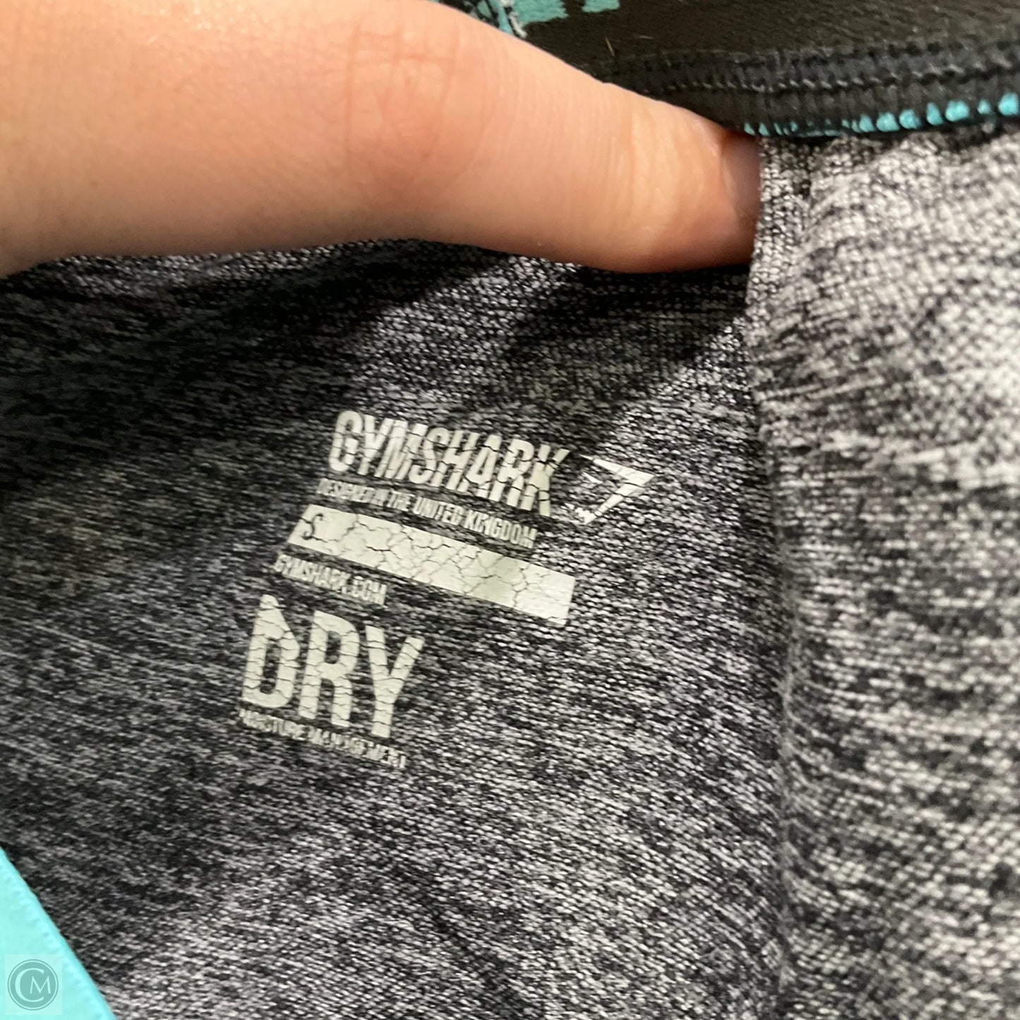 Athletic Leggings By Gym Shark In Grey, Size: S