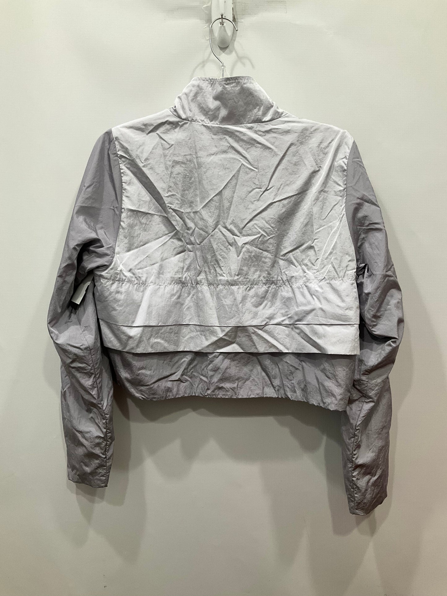 Athletic Jacket By Adidas In Purple, Size: 10