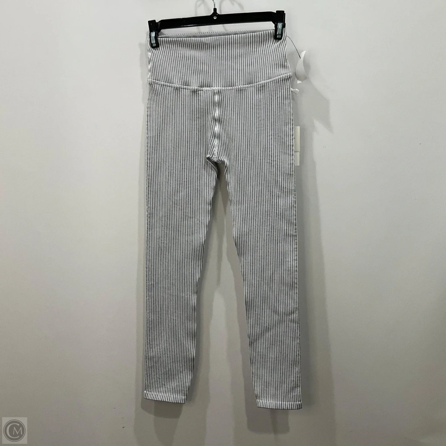 Pants Leggings By Good American In Striped Pattern, Size: 2