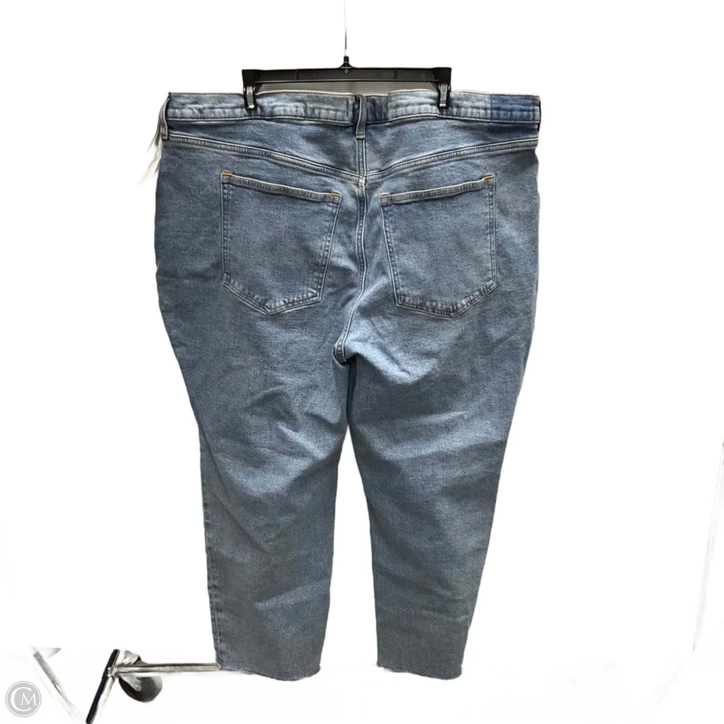 Jeans Wide Leg By Abercrombie And Fitch In Blue, Size: 22