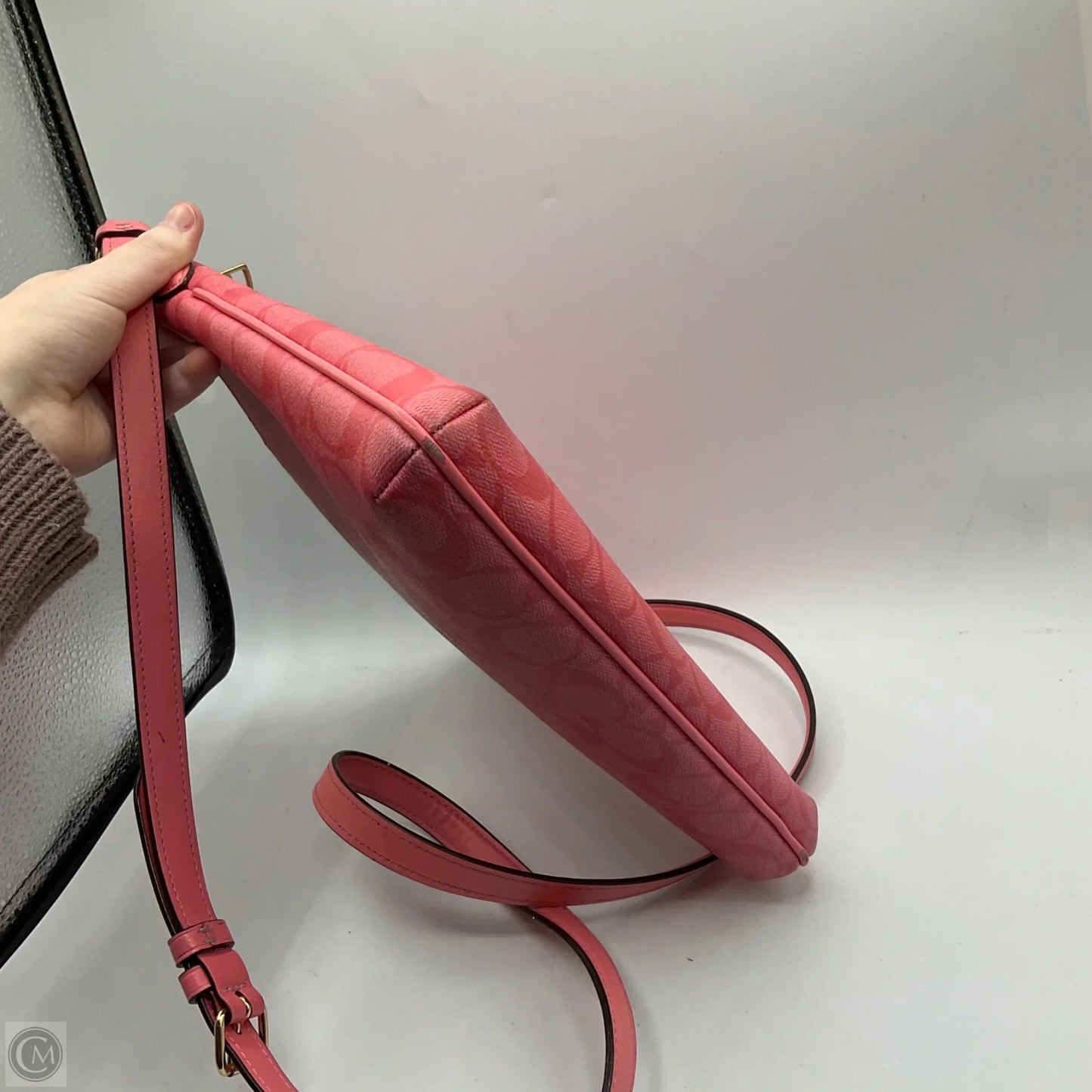 Crossbody Designer By Coach, Size: Medium