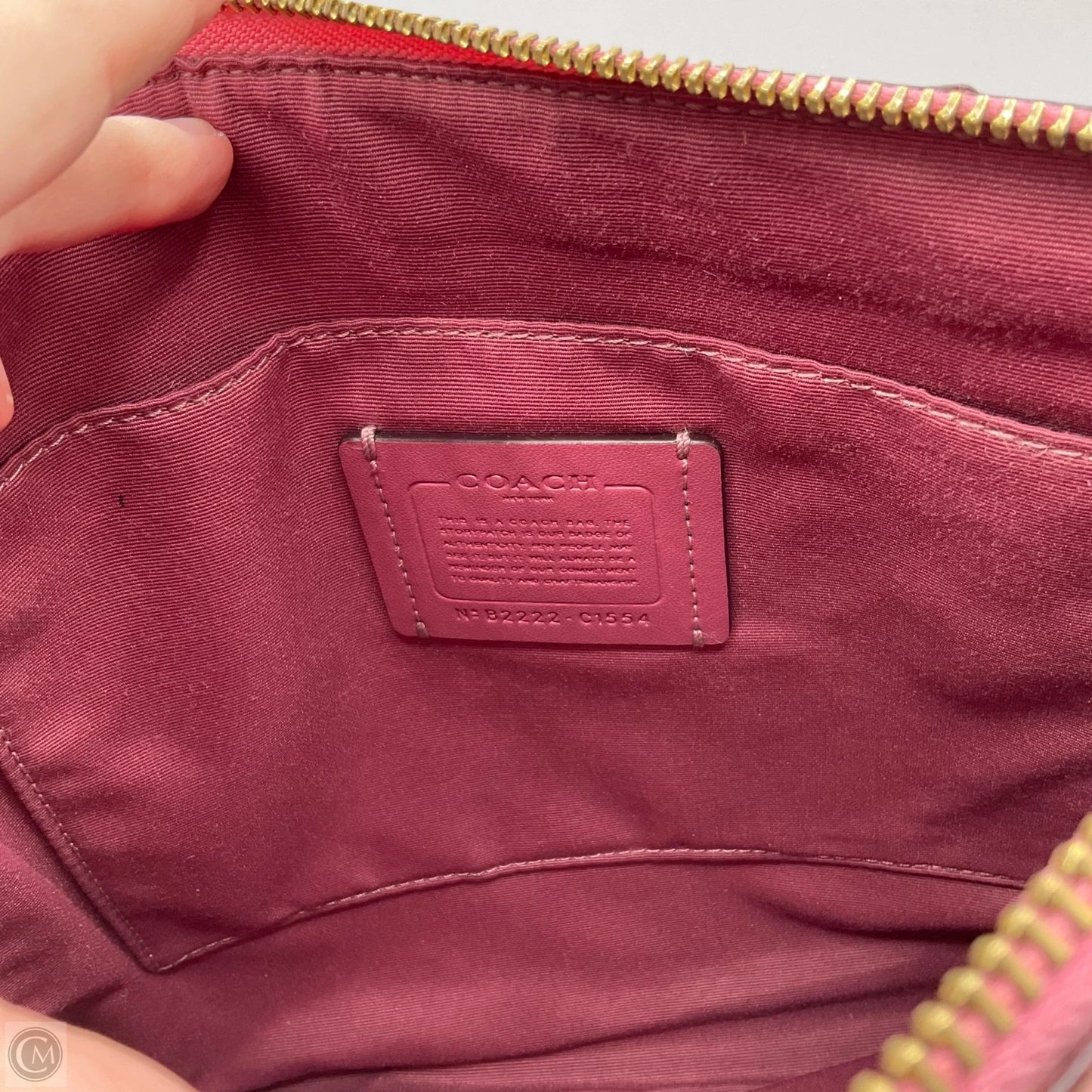 Crossbody Designer By Coach, Size: Medium