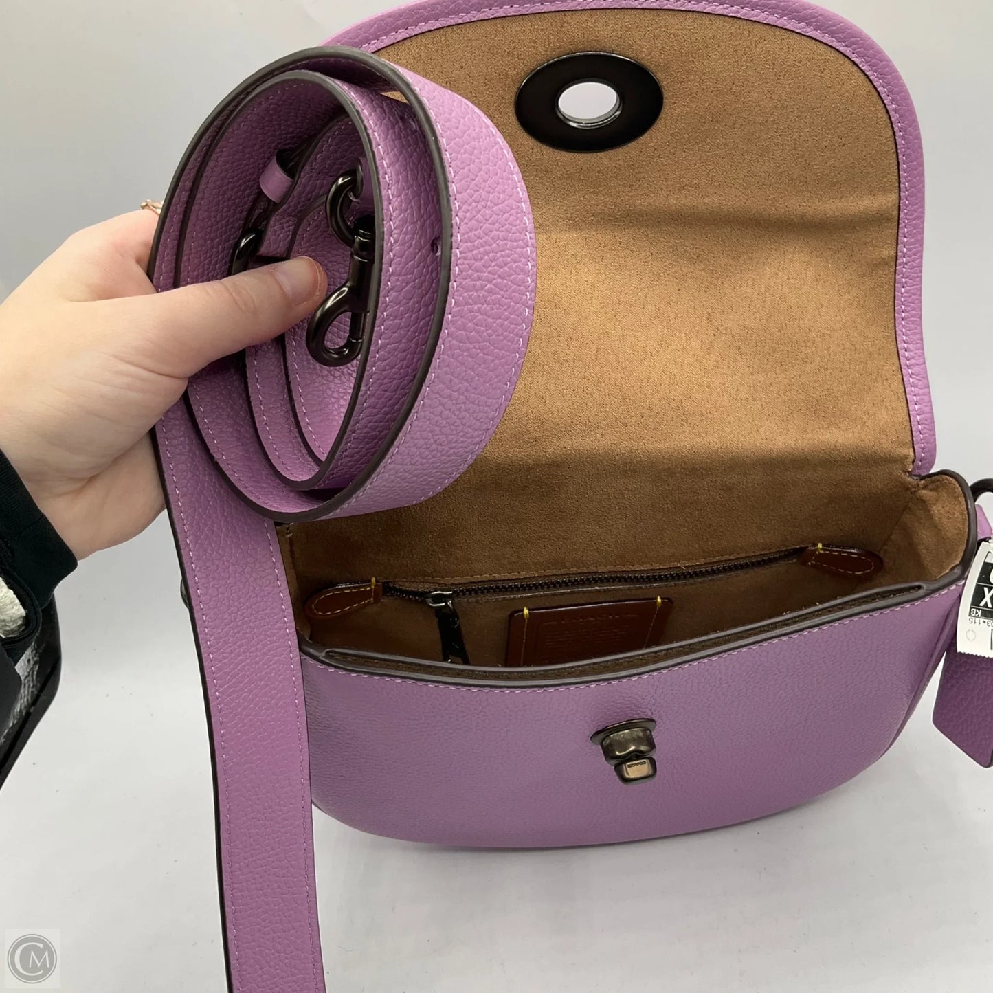 Crossbody Designer By Coach, Size: Small