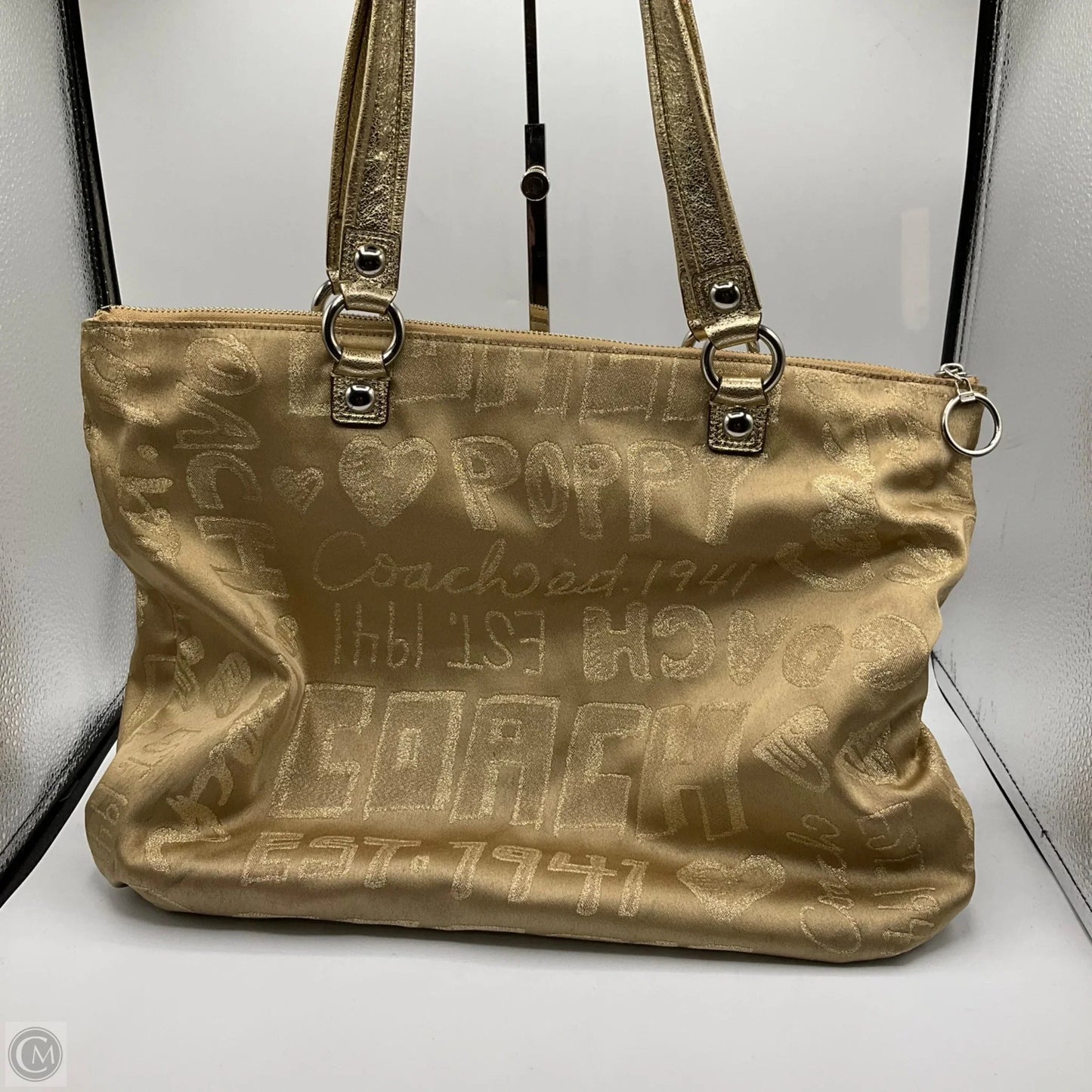 Handbag Designer By Coach, Size: Large