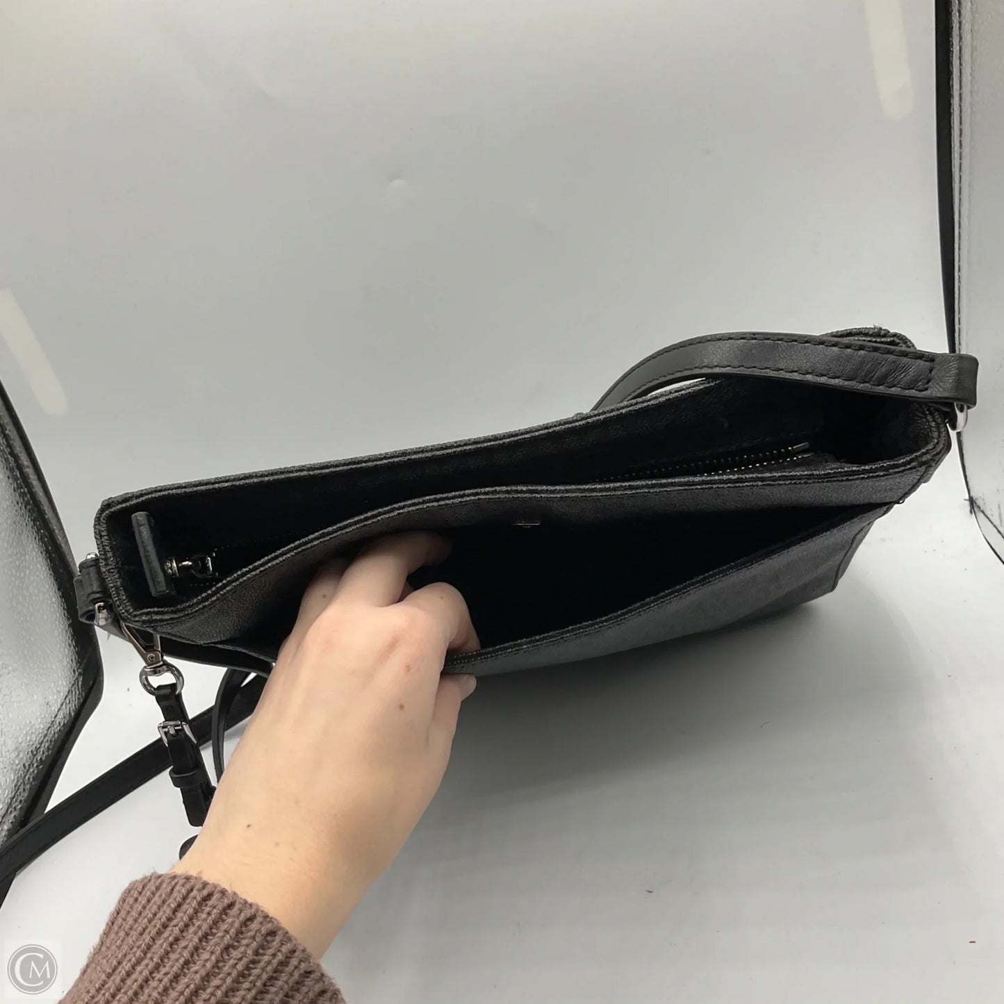Crossbody Designer By Michael Kors, Size: Medium