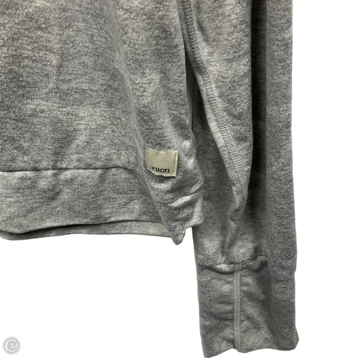 Athletic Sweatshirt Hoodie By Vuori In Camouflage Print, Size: M