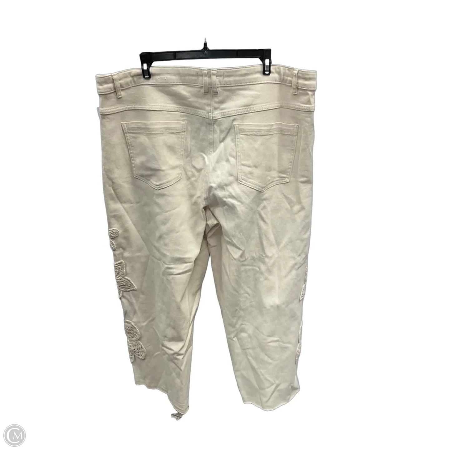Pants Chinos & Khakis By Tribal In Cream, Size: 20