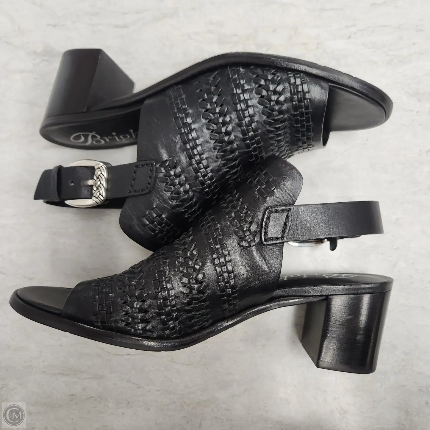 Sandals Heels Block By Brighton In Black, Size: 9
