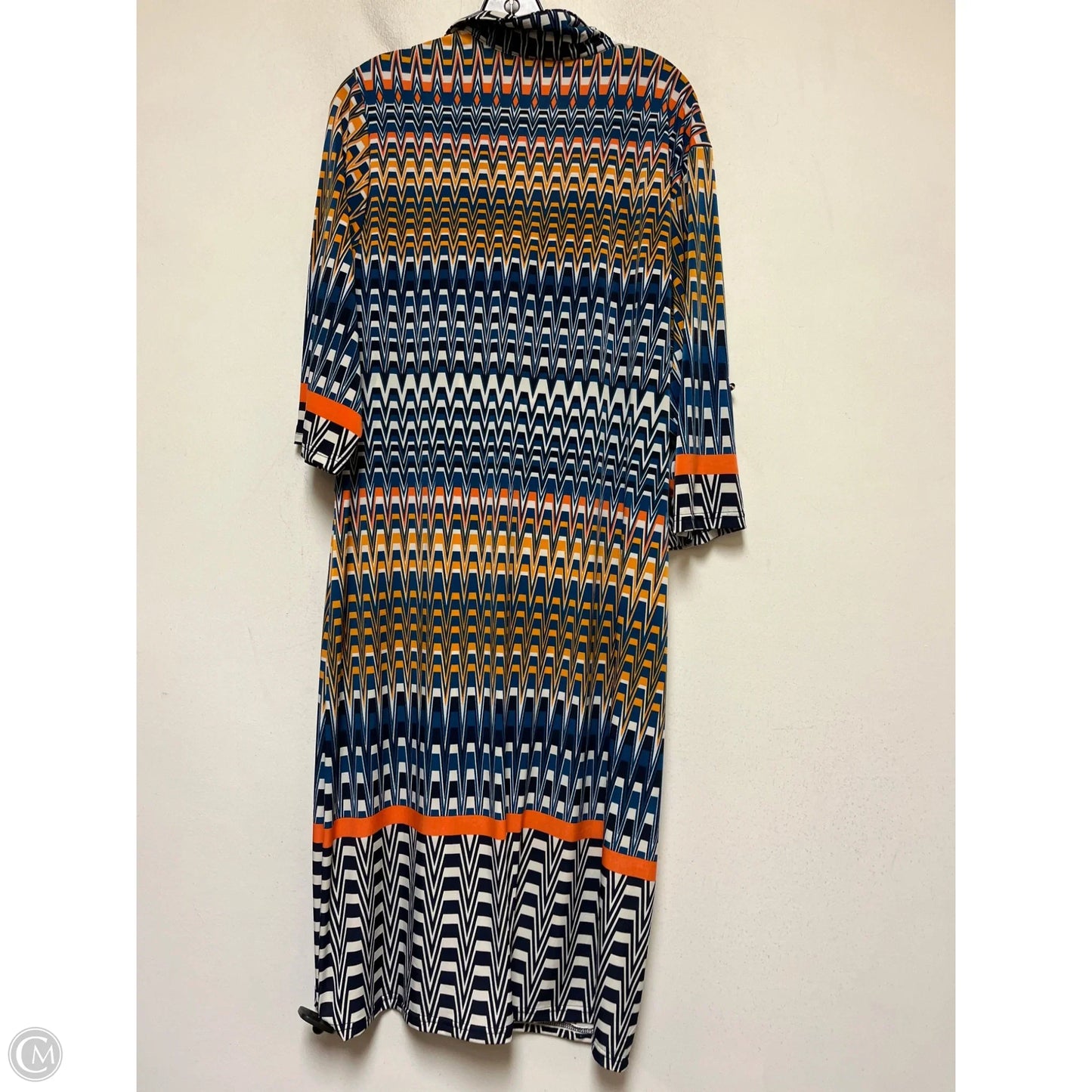 Dress Casual Maxi By Mlle Gabrielle In Multi-colored, Size: 3x