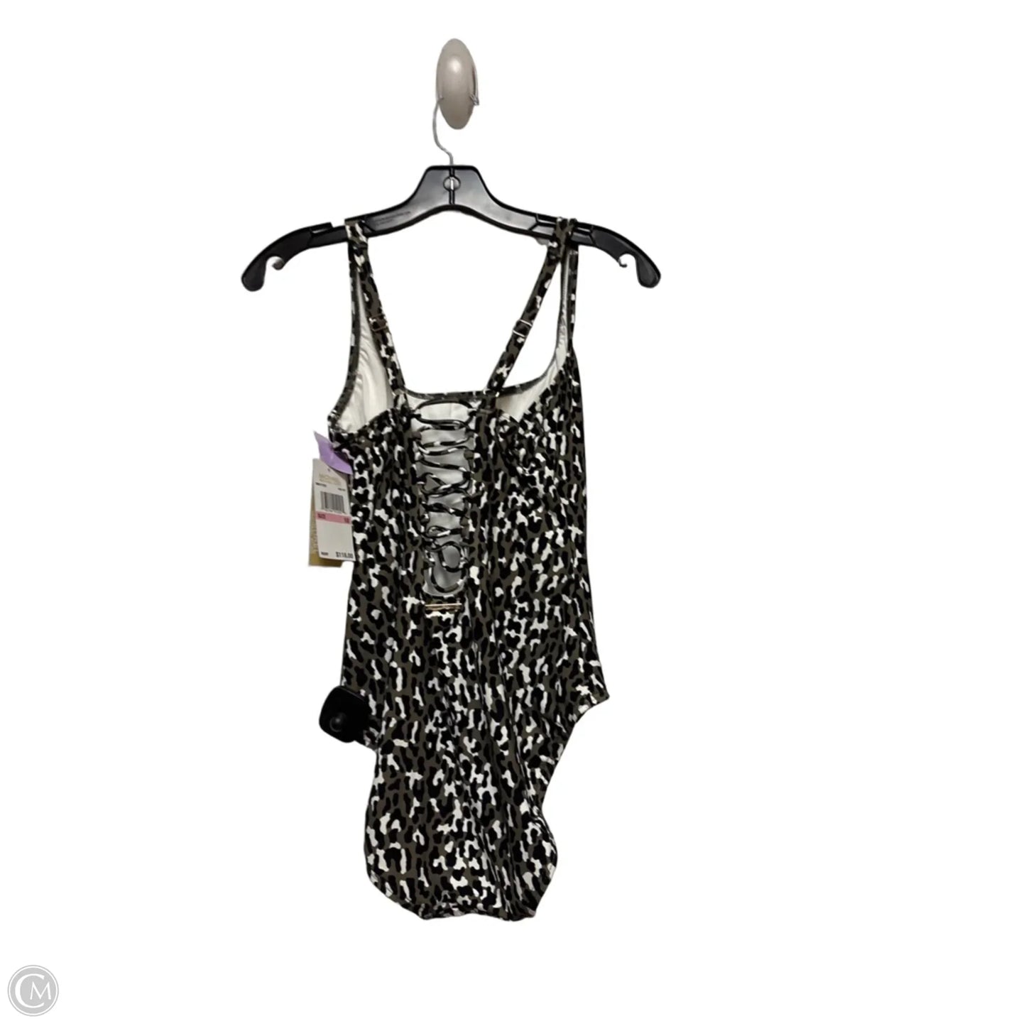 Swimsuit By Michael By Michael Kors In Camouflage Print, Size: M