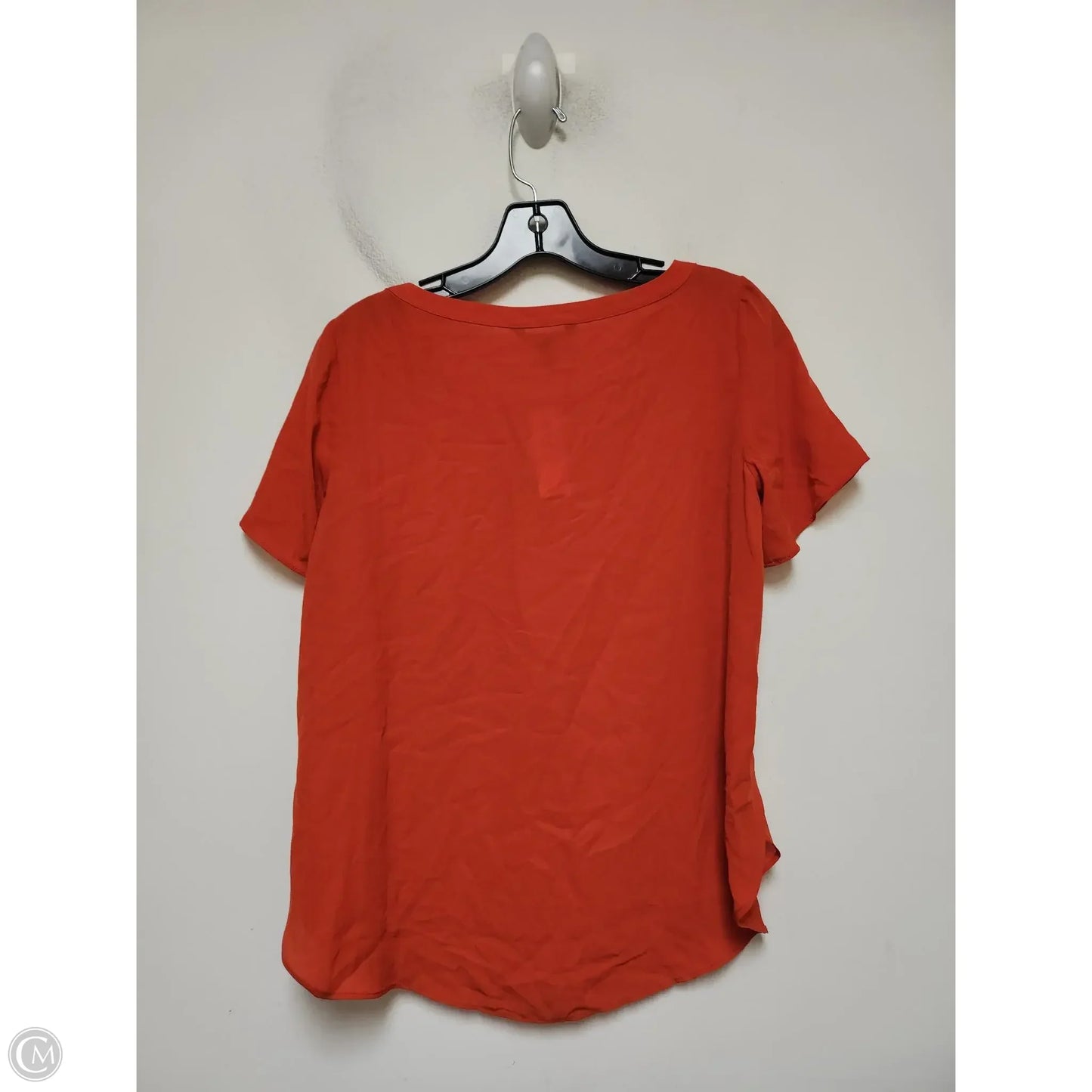 Top Short Sleeve By Banana Republic In Red, Size: Xsp