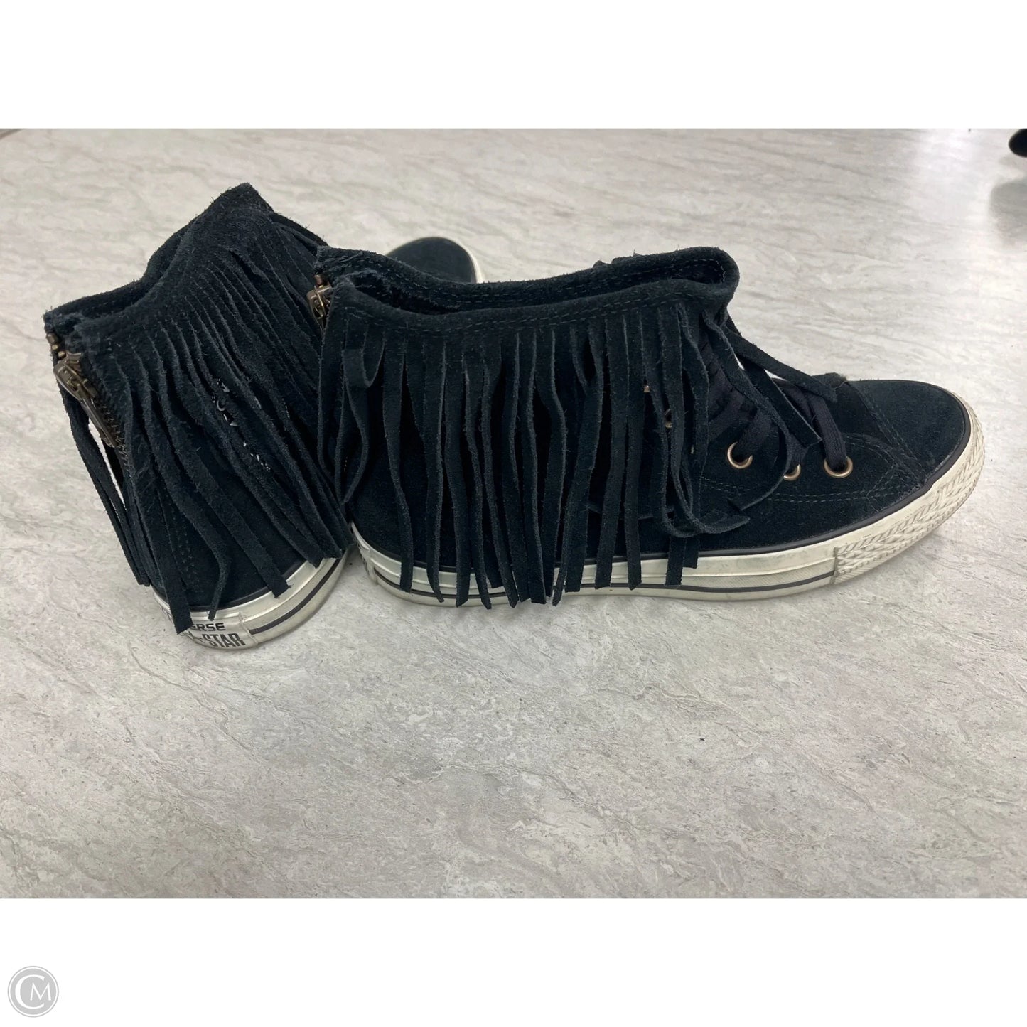 Shoes Sneakers By Converse In Black, Size: 8