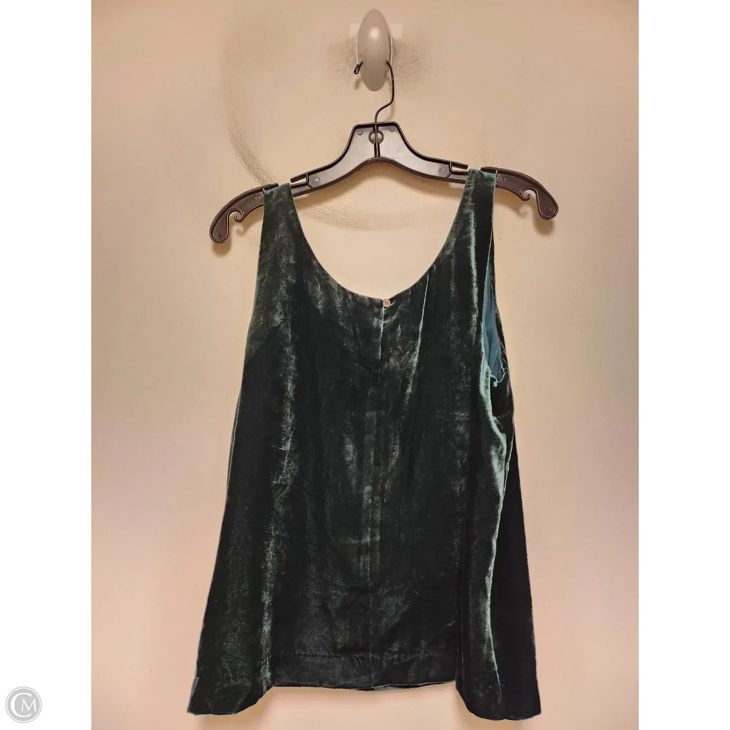 Top Sleeveless By J. Crew In Green, Size: L