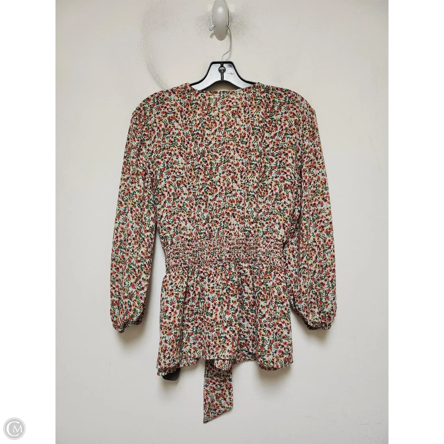 Top Long Sleeve By Max Studio In Multi-colored, Size: M