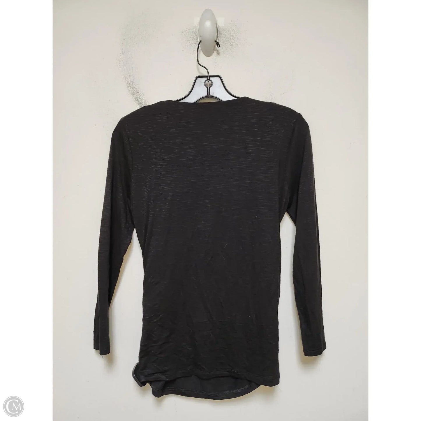 Top Long Sleeve By White House Black Market In Black, Size: Xs