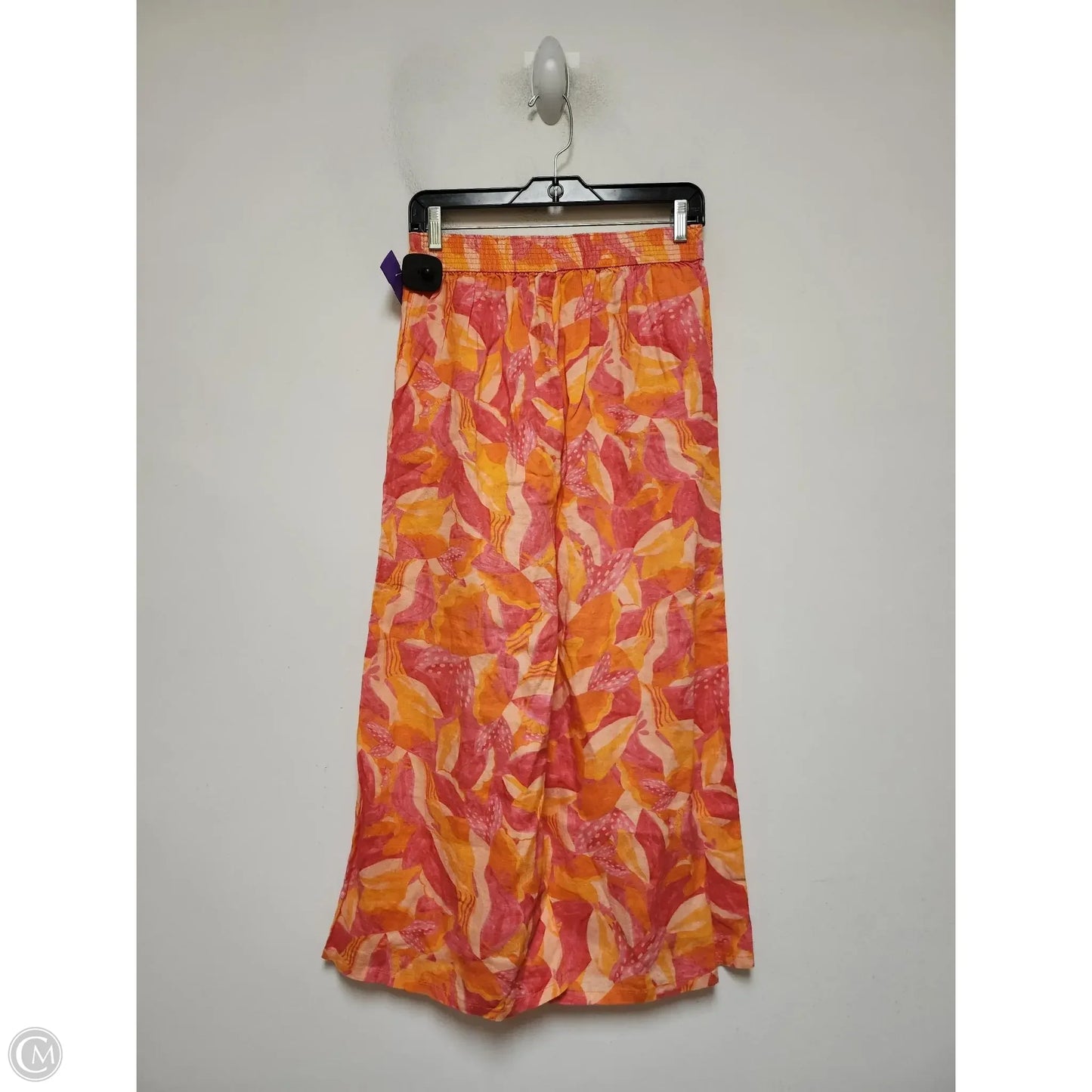 Pants Wide Leg By Cynthia Rowley In Orange & Pink, Size: 6