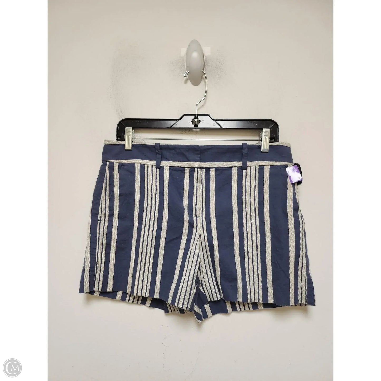 Shorts By Ann Taylor In Striped Pattern, Size: 4