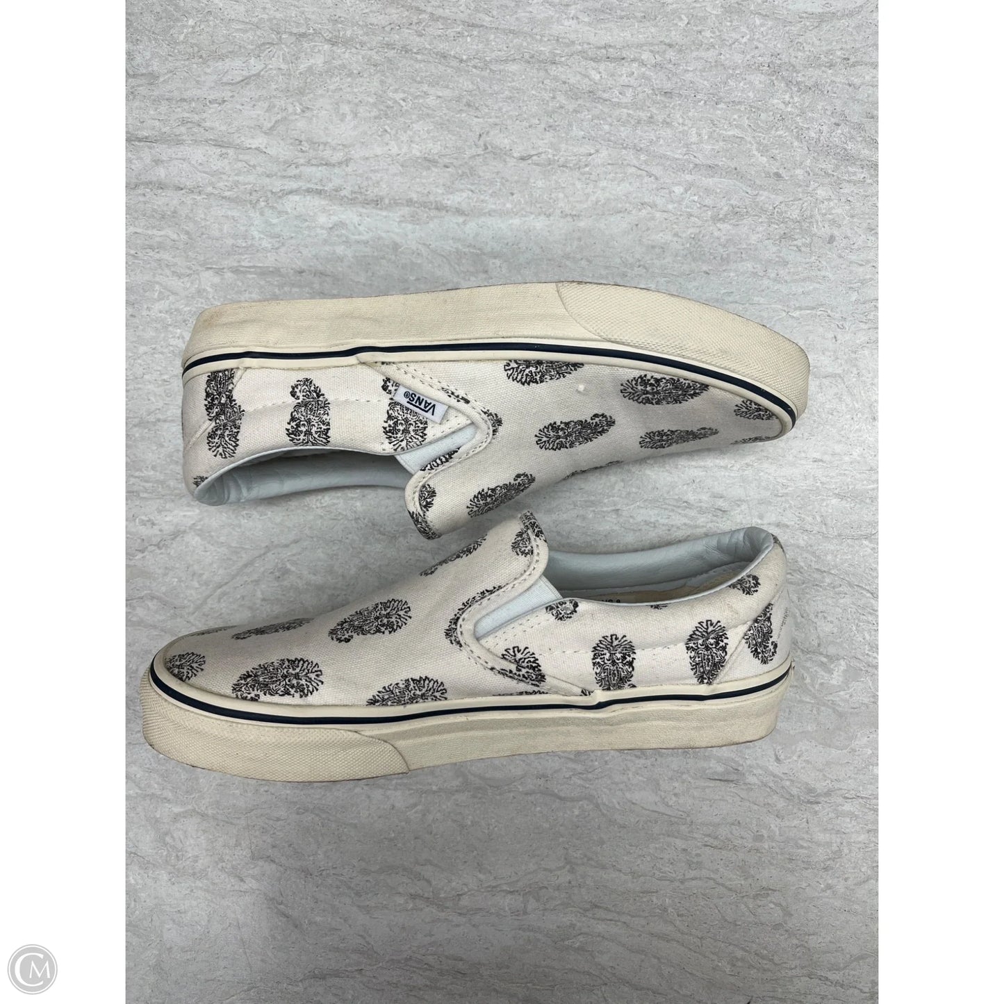 Shoes Sneakers By Vans In Paisley Print, Size: 9.5