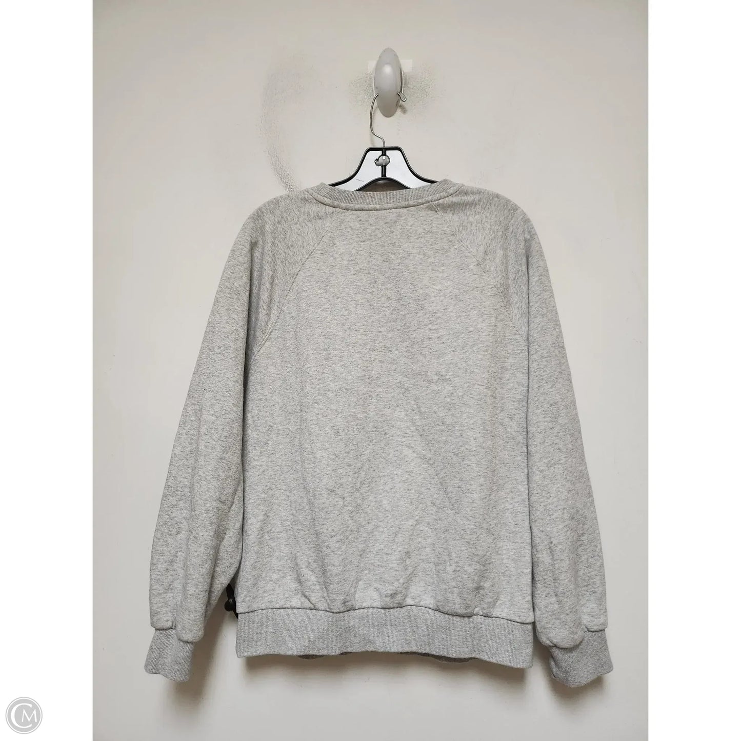 Sweatshirt Crewneck By Target-designer In Grey, Size: M