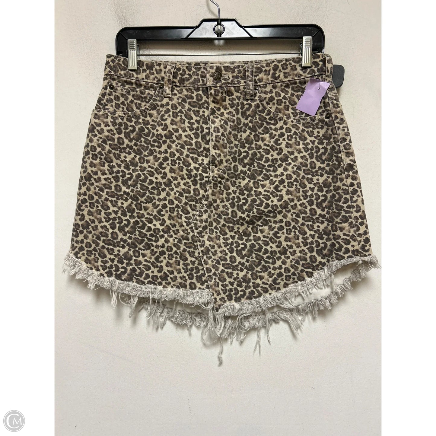 Skirt Mini & Short By We The Free In Animal Print, Size: 6