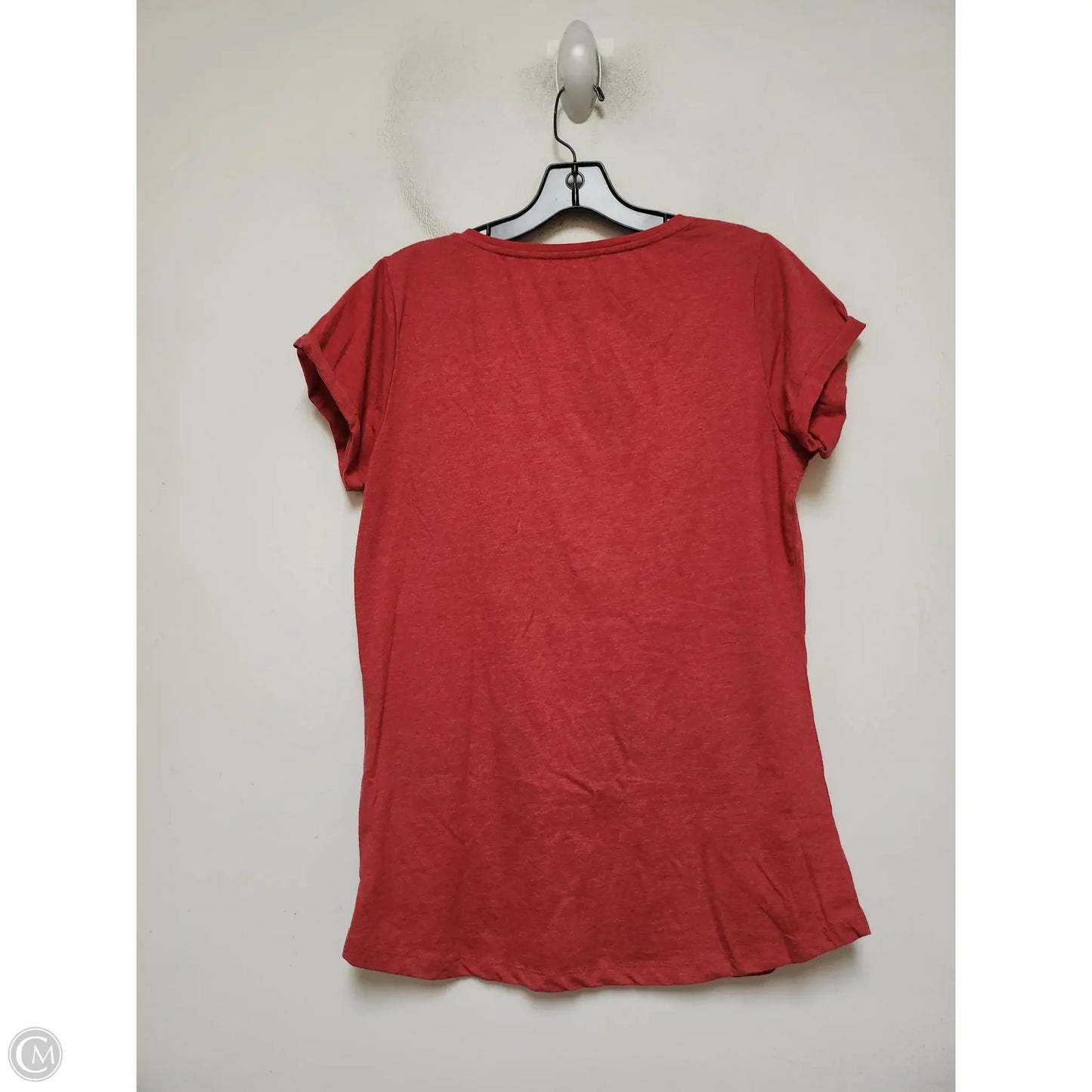 Top Short Sleeve Basic By Walt Disney In Red, Size: Xl