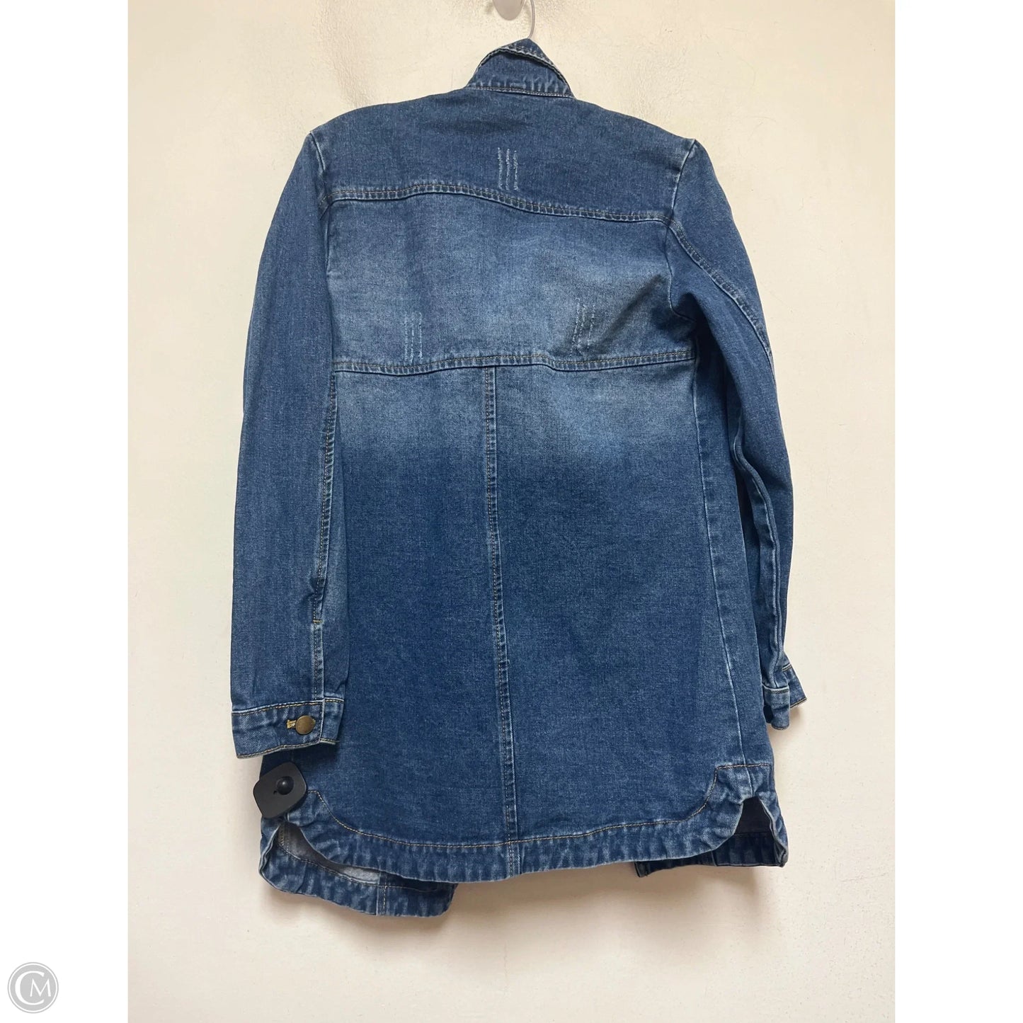 Jacket Denim By Clothes Mentor In Blue Denim, Size: Xs
