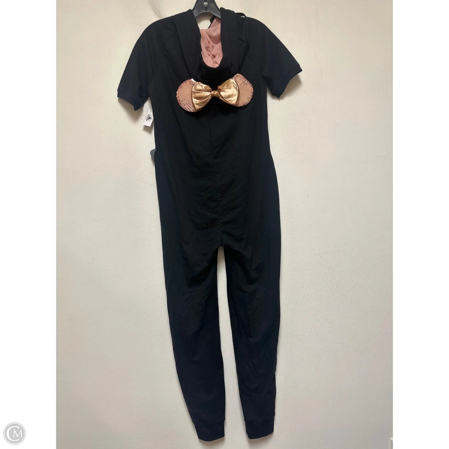 Jumpsuit By Walt Disney In Black & Pink, Size: S