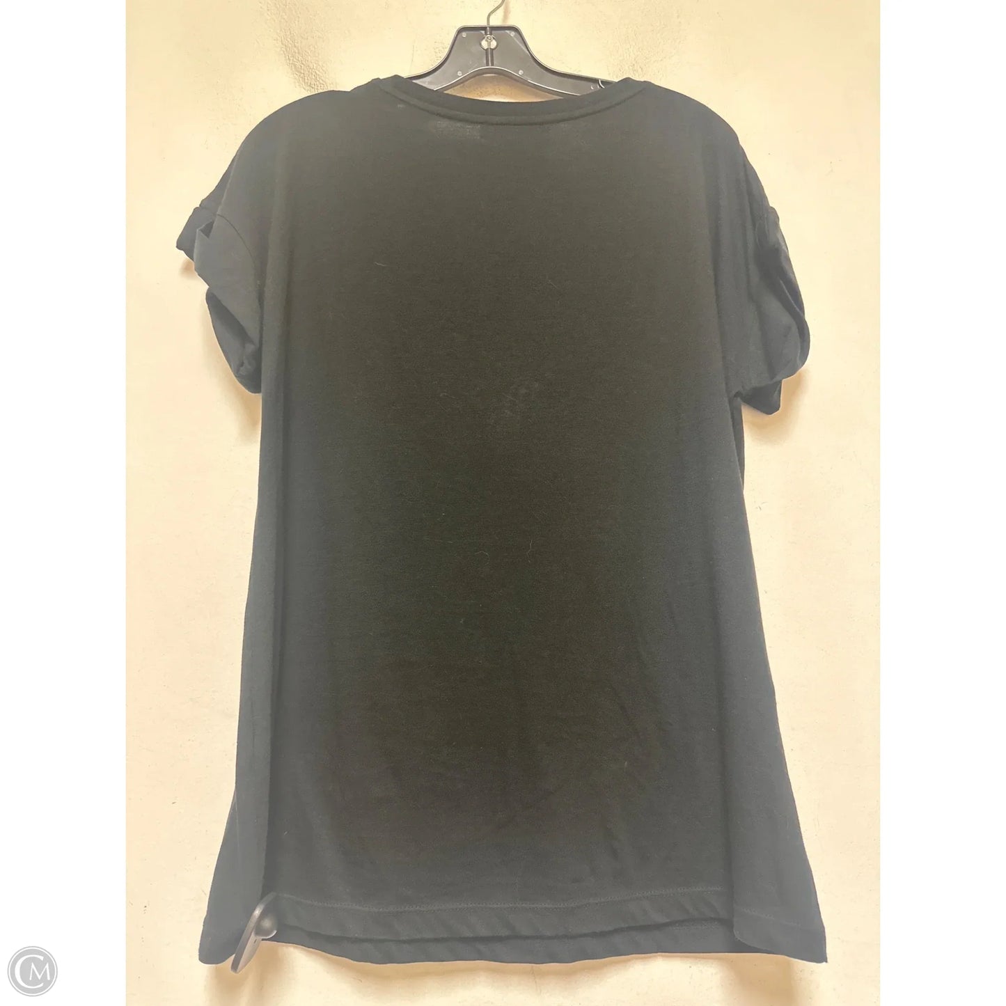 Top Short Sleeve Designer By All Saints In Black, Size: Xs