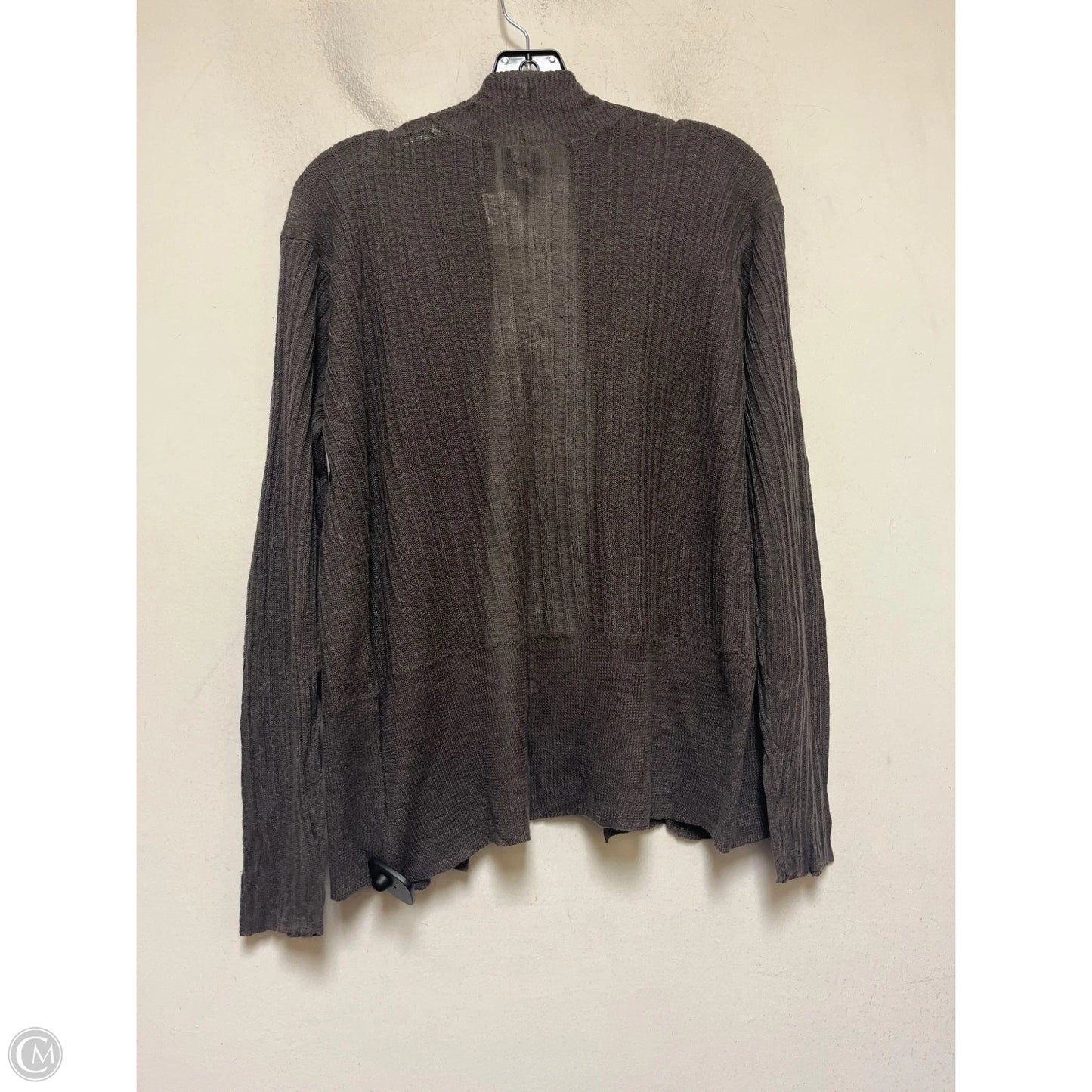 Cardigan By Eileen Fisher In Grey, Size: L