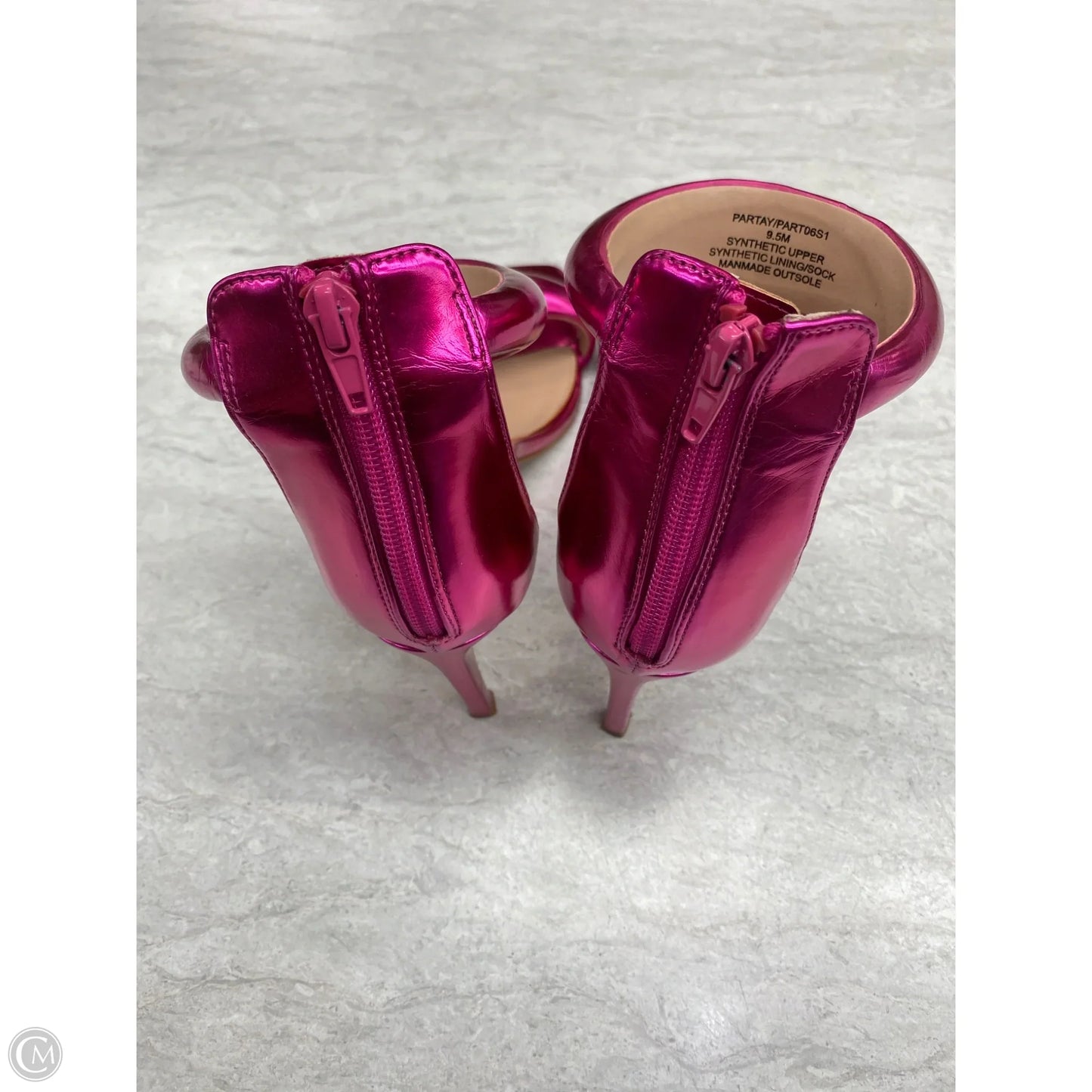 Sandals Heels Stiletto By Steve Madden In Pink, Size: 9.5