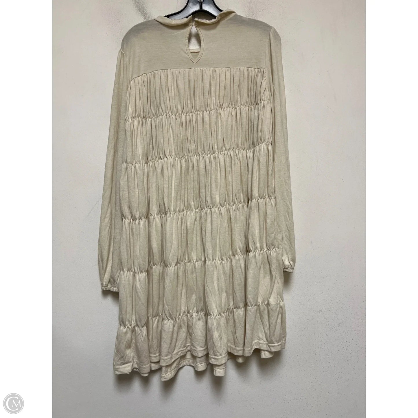 Dress Casual Short By Vero Moda In Cream, Size: S