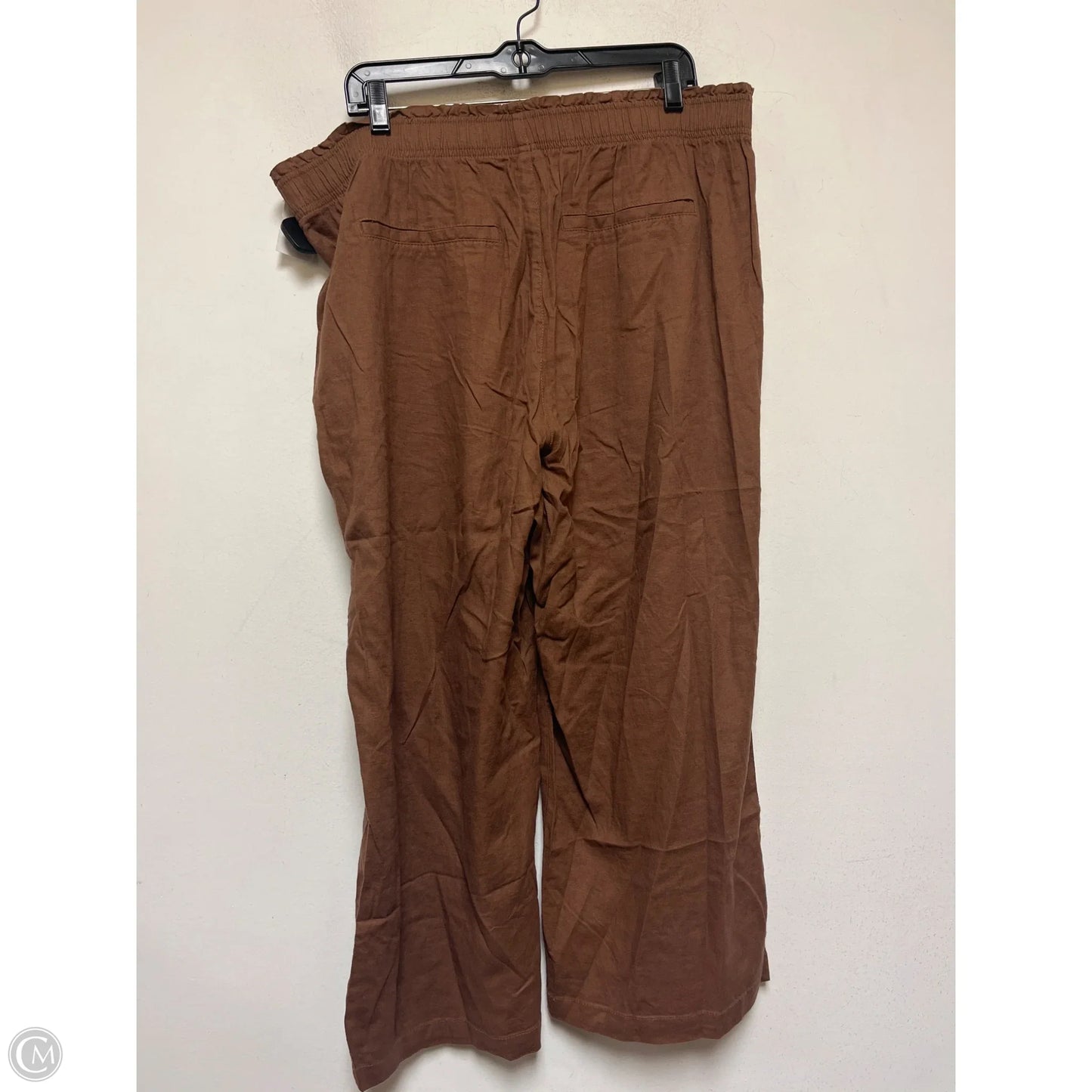 Pants Wide Leg By Old Navy In Brown, Size: 16