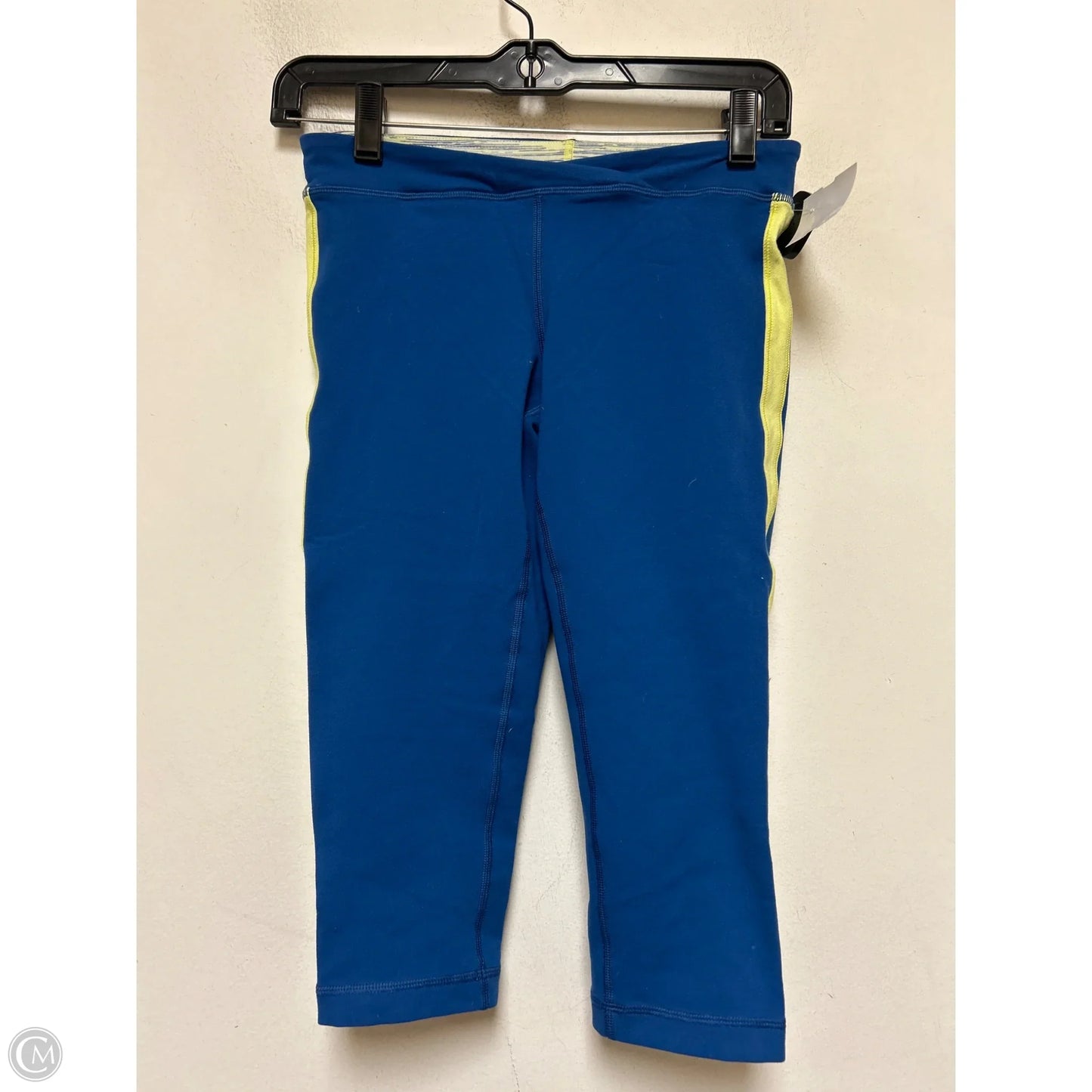 Athletic Pants 2pc By Lululemon In Blue & Yellow, Size: S