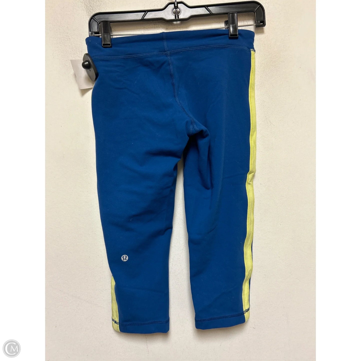Athletic Pants 2pc By Lululemon In Blue & Yellow, Size: S