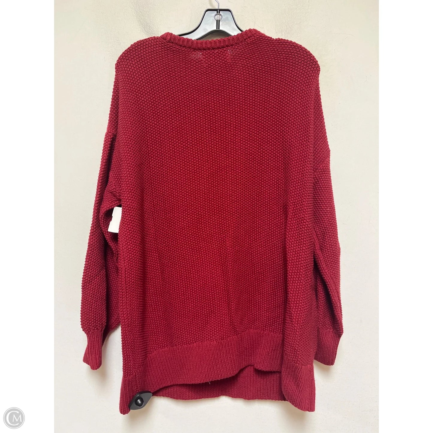 Sweater By Old Navy In Red, Size: L